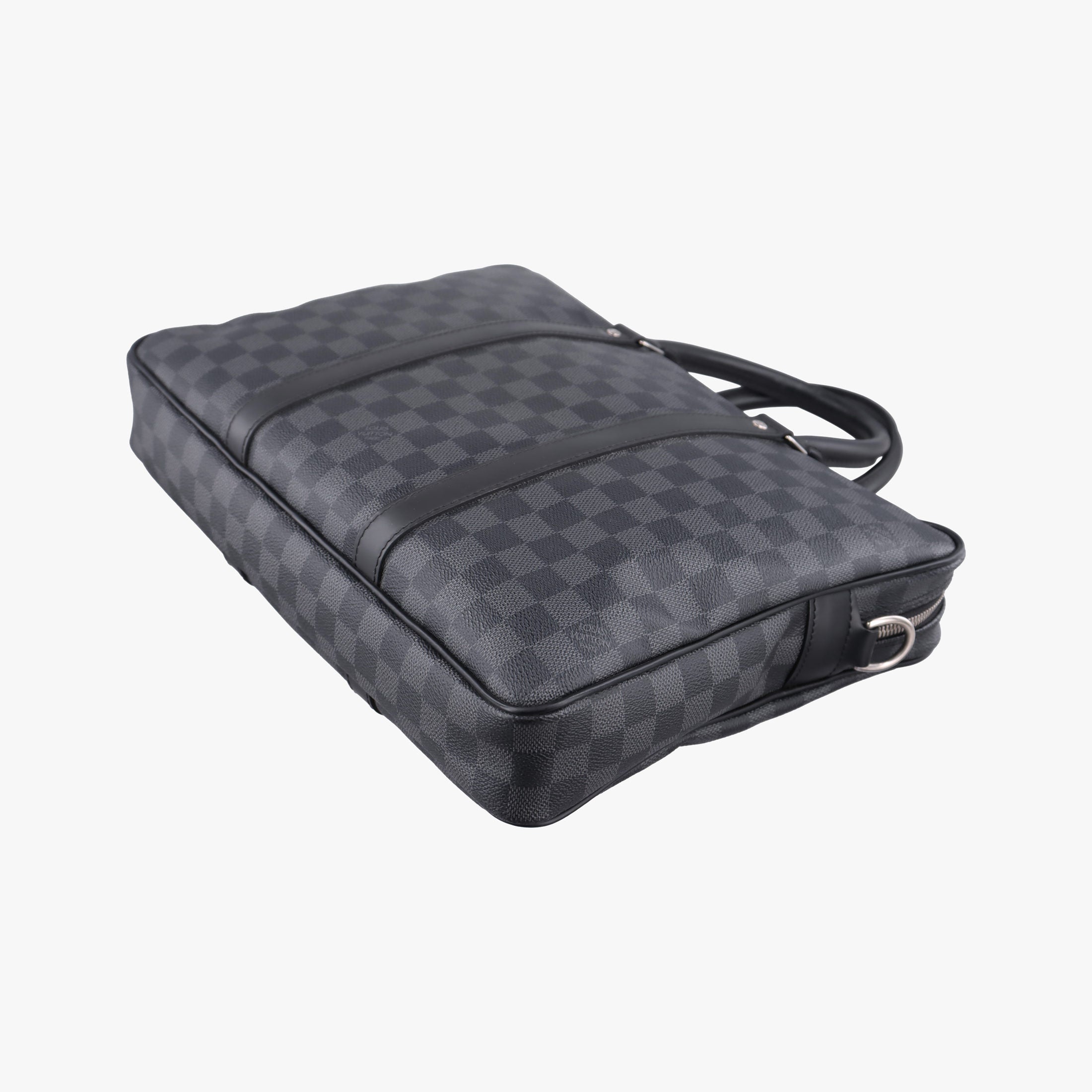 Vintage Louis Vuitton Porte Documents Voyage PM Noir Damier Graphite N41478 handbag | stylenewstar