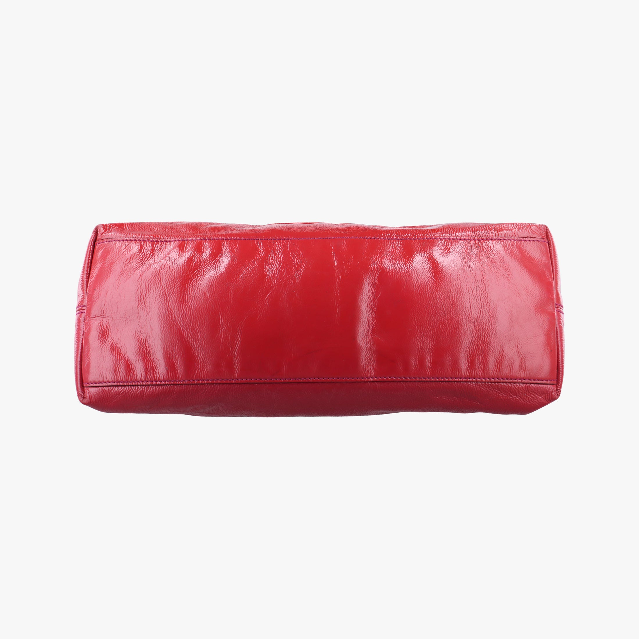 Pre-owned Gucci Soho Red Patent Leather 308982 shoulderbag | stylenewstar