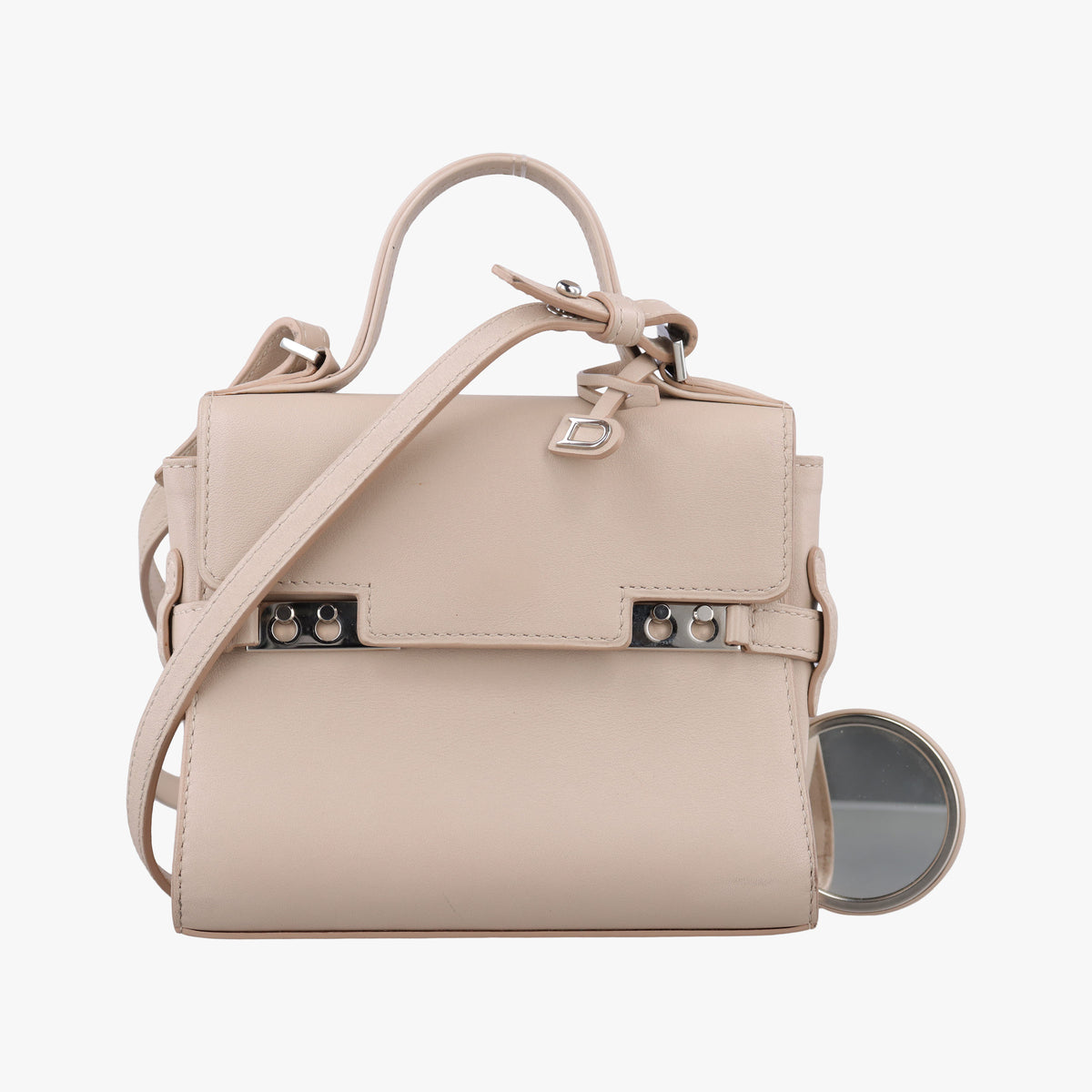 Vintage Delvaux Tampete Beige Leather  shoulderbag | stylenewstar