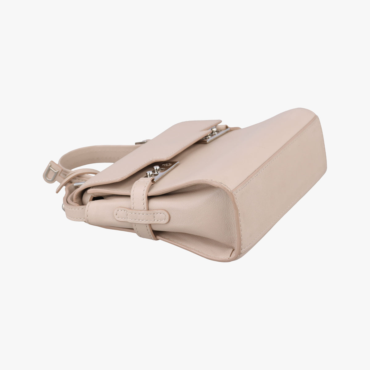 Vintage Delvaux Tampete Beige Leather  shoulderbag | stylenewstar