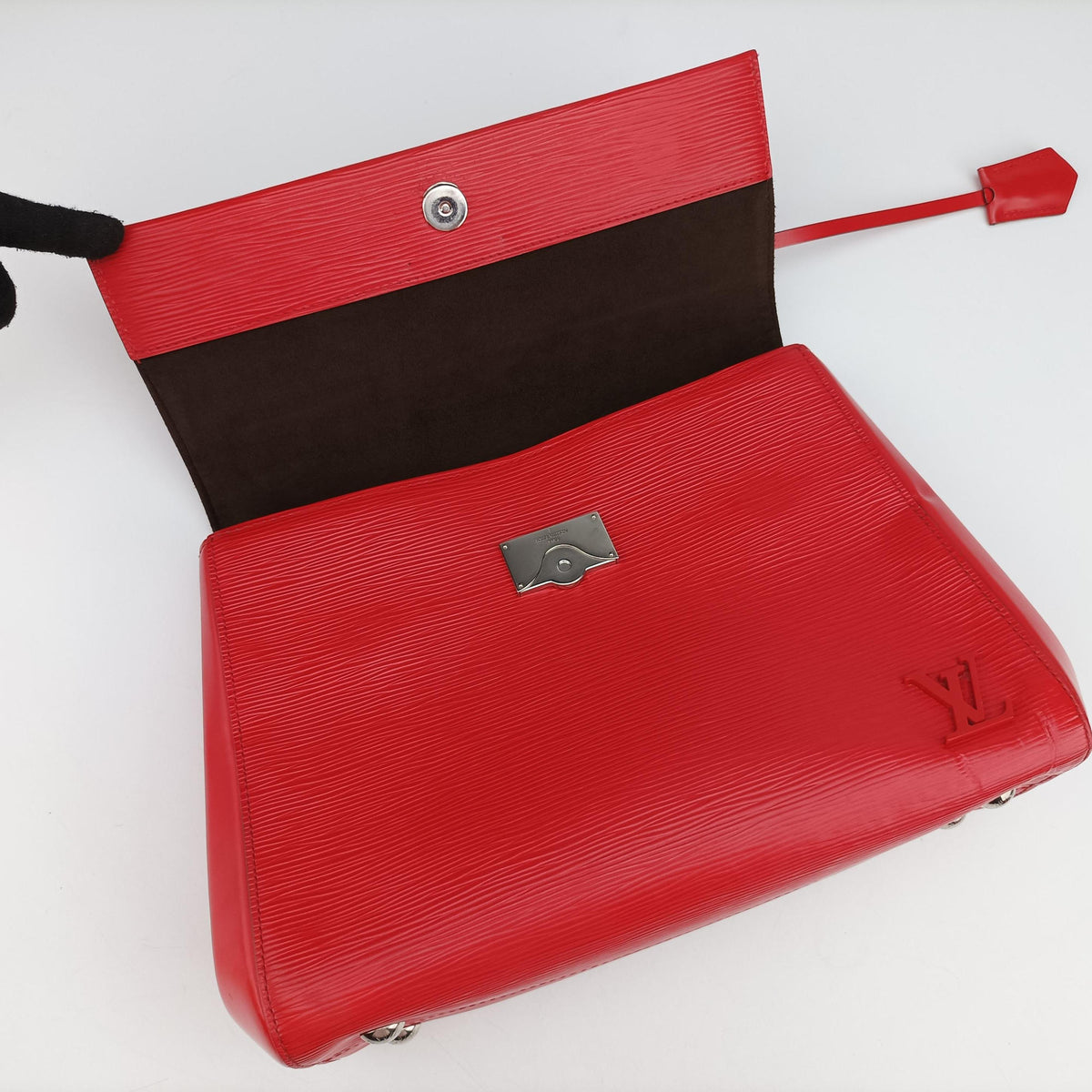 Pre-owned Louis Vuitton Cluny Red Epi M41333 shoulderbag | stylenewstar