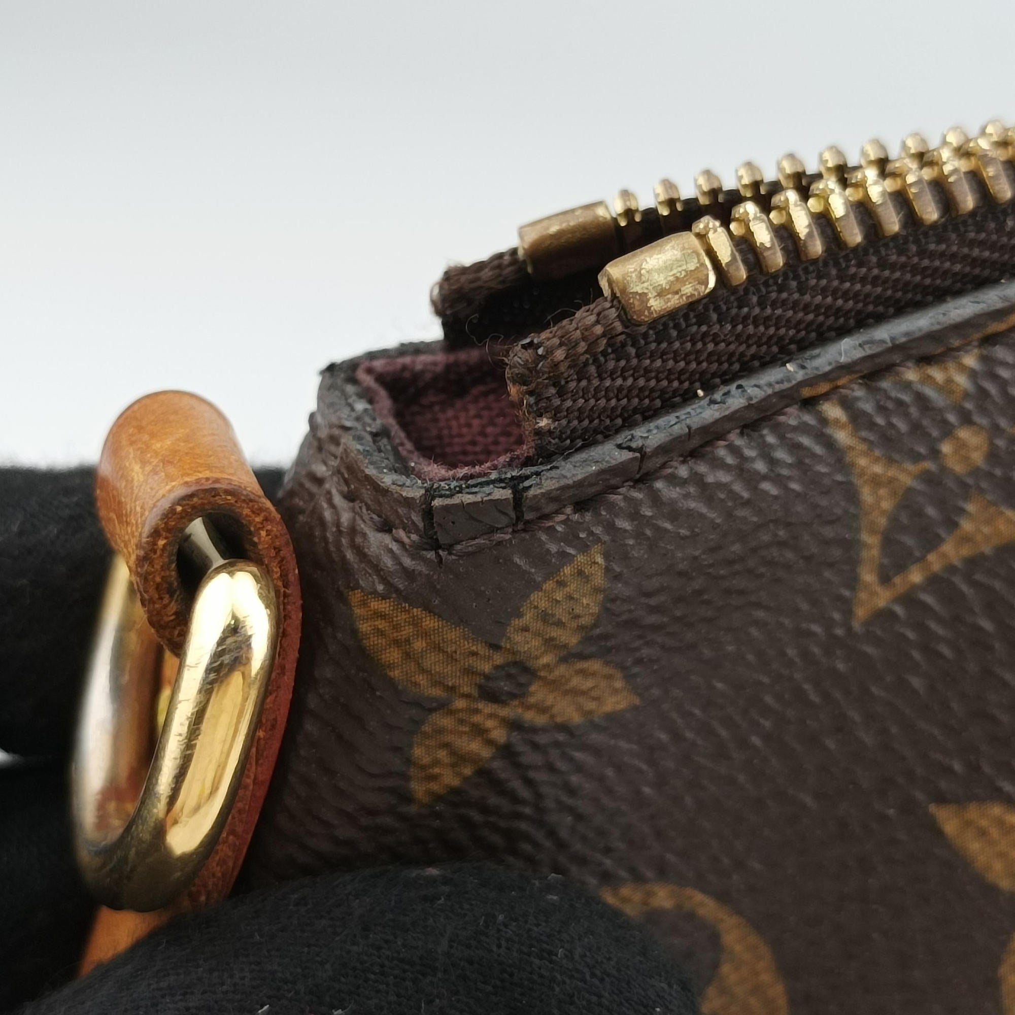 Pre-owned Louis Vuitton TURENNE MM Brown Monogram Canvas M48814 shoulderbag | stylenewstar