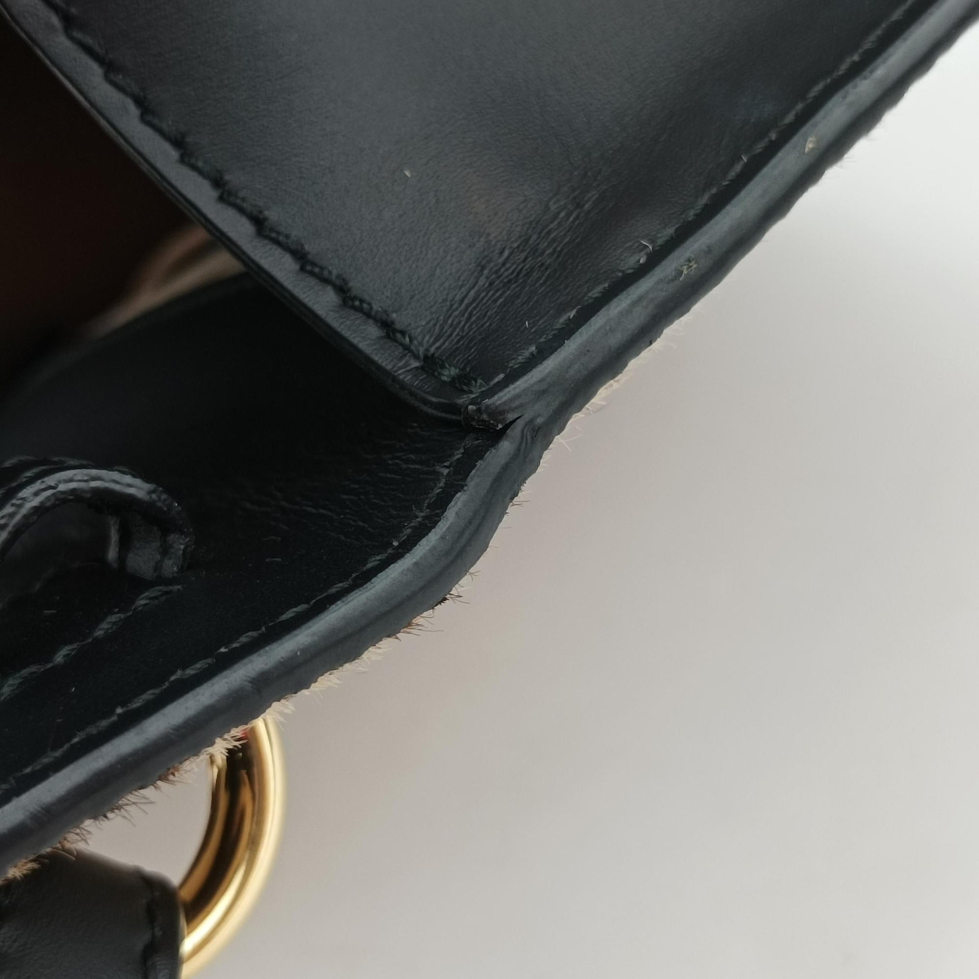 Secondhand Gucci Sylvie Multicolour ponyhair 470270 shoulderbag | stylenewstar