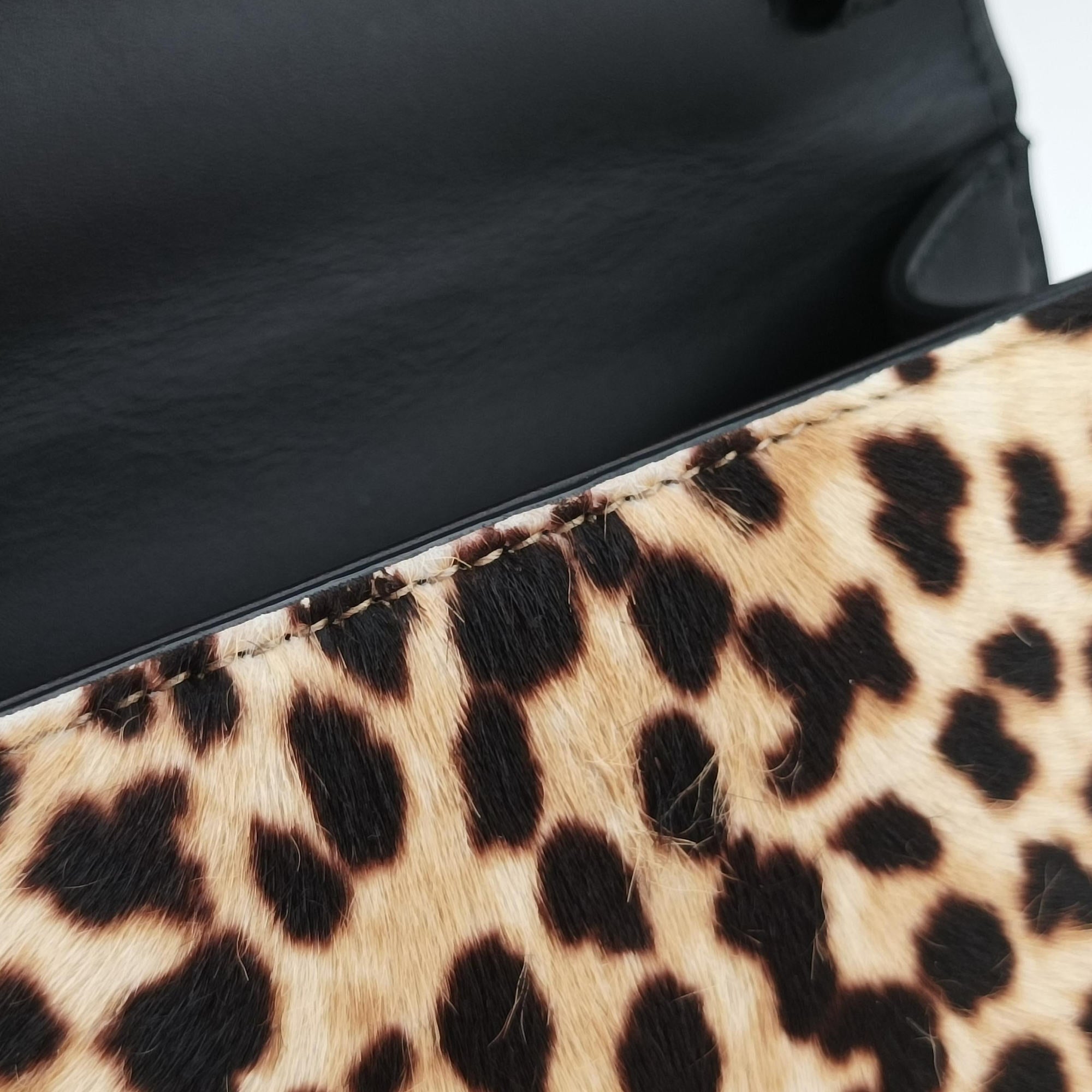 Secondhand Gucci Sylvie Multicolour ponyhair 470270 shoulderbag | stylenewstar