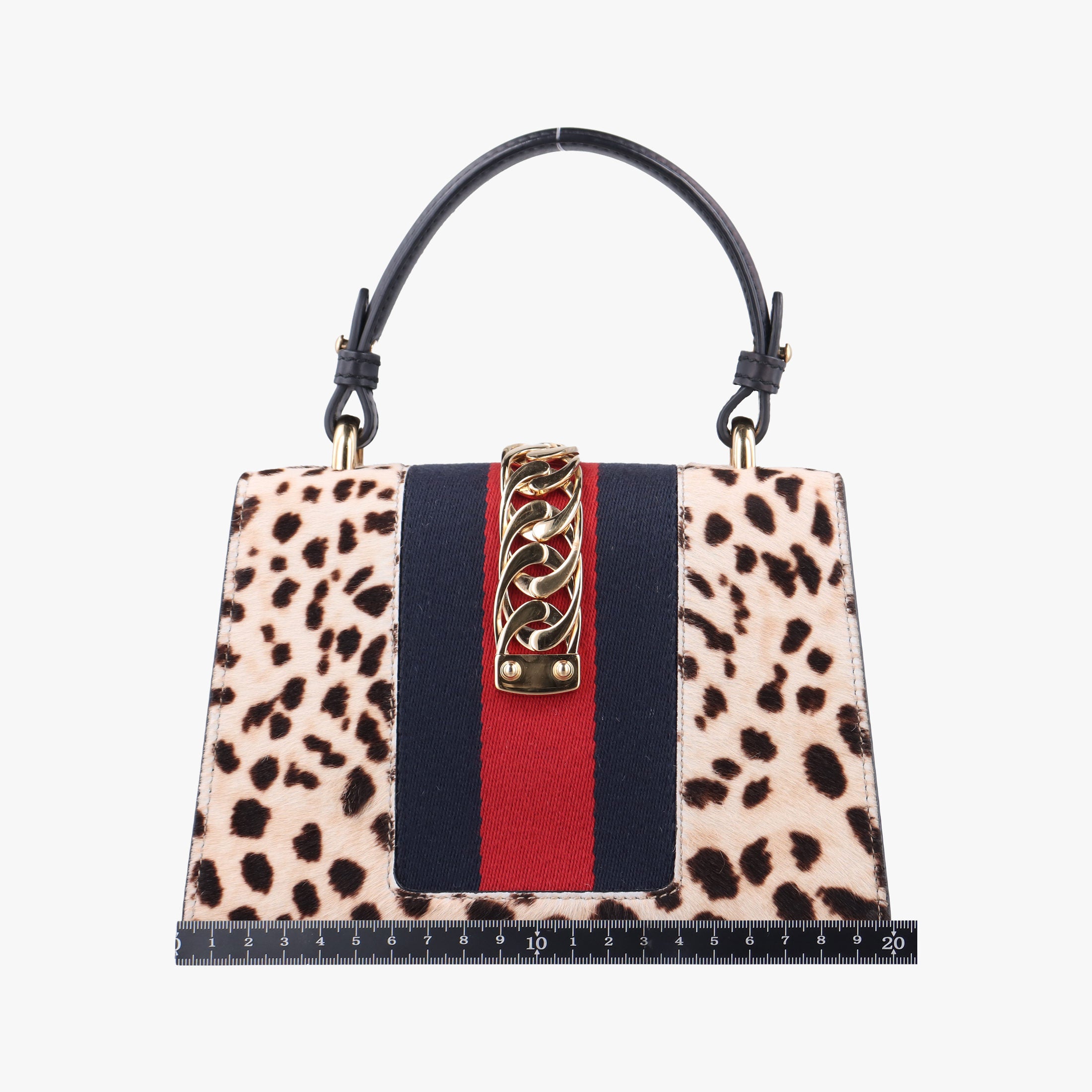 Secondhand Gucci Sylvie Multicolour ponyhair 470270 shoulderbag | stylenewstar
