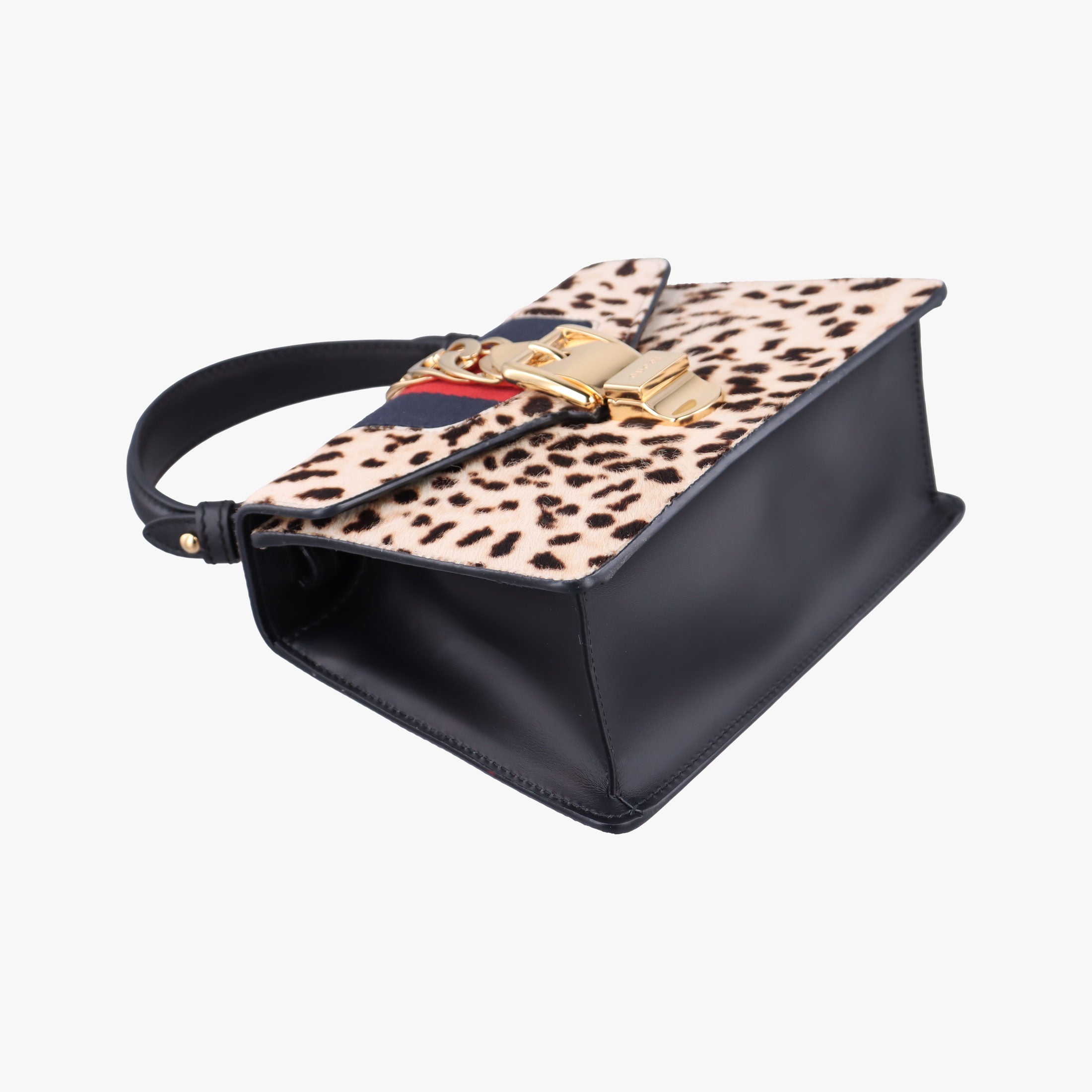 Secondhand Gucci Sylvie Multicolour ponyhair 470270 shoulderbag | stylenewstar