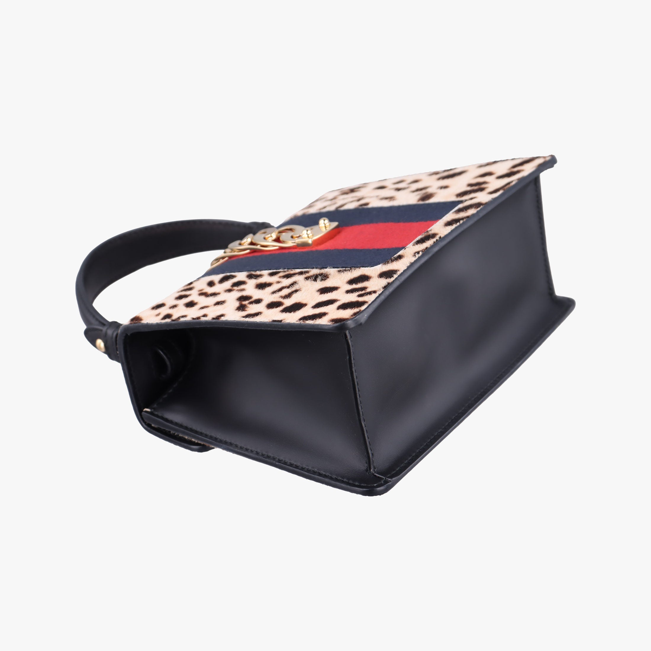 Secondhand Gucci Sylvie Multicolour ponyhair 470270 shoulderbag | stylenewstar