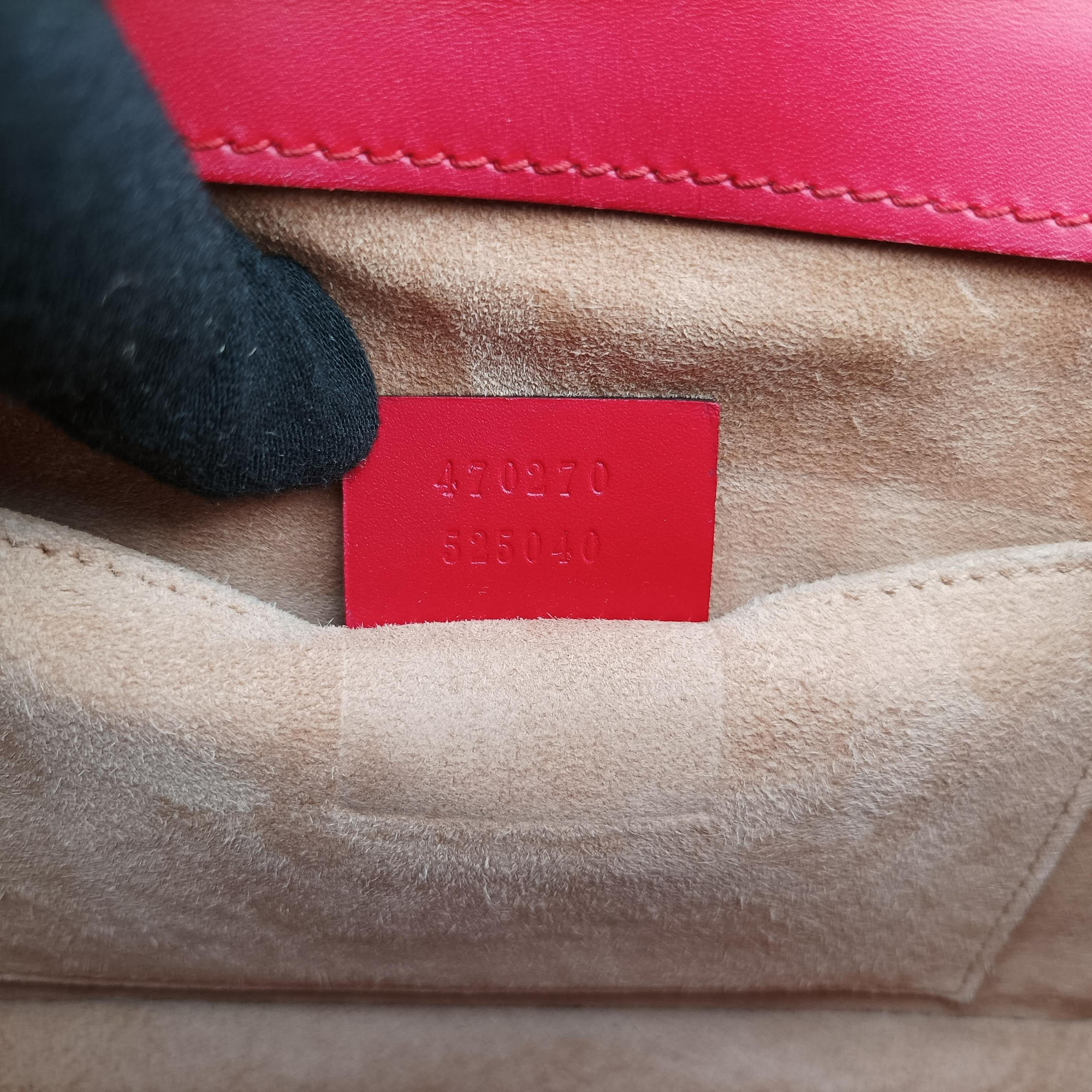 Secondhand Gucci Sylvie Red Leather 470270 shoulderbag | stylenewstar