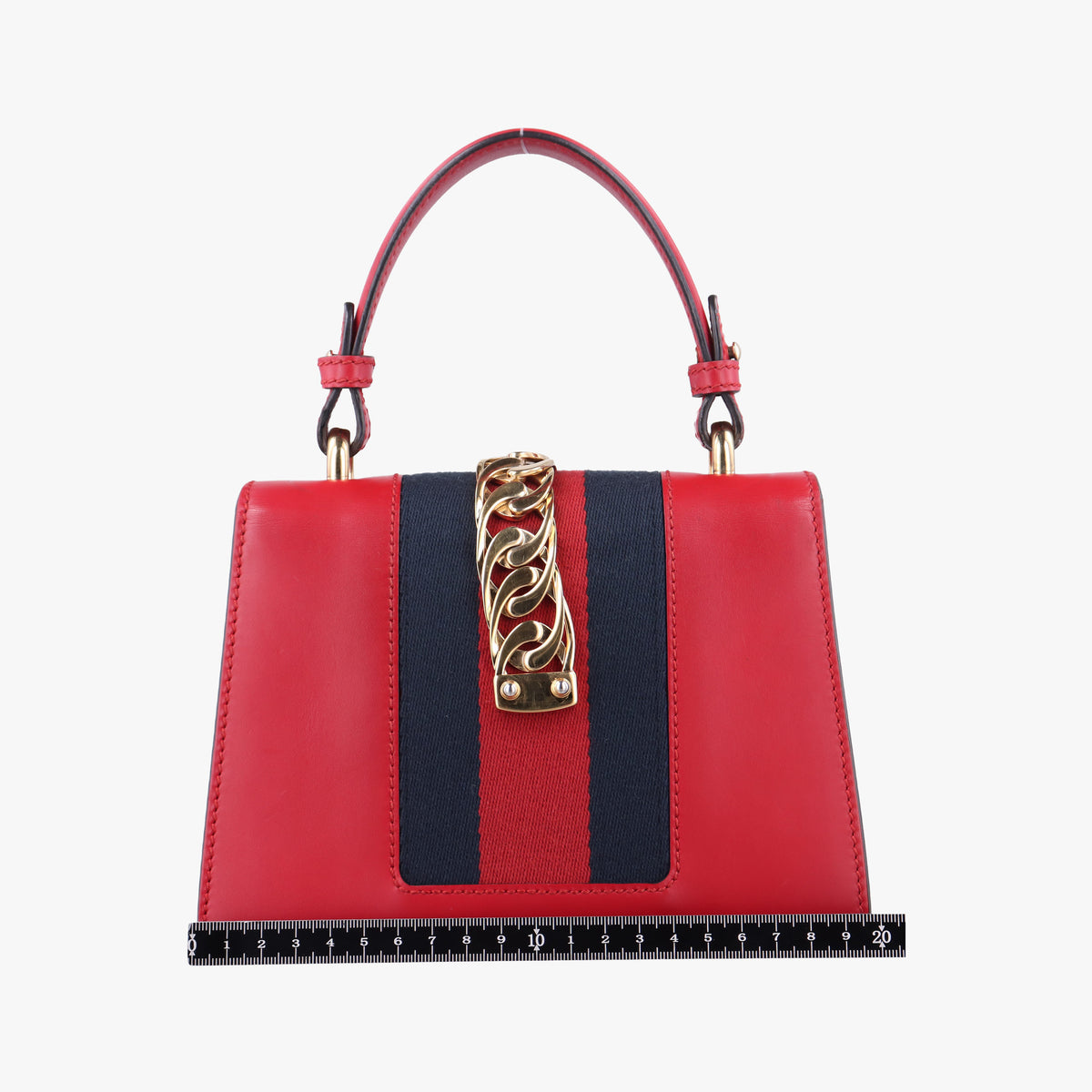 Secondhand Gucci Sylvie Red Leather 470270 shoulderbag | stylenewstar