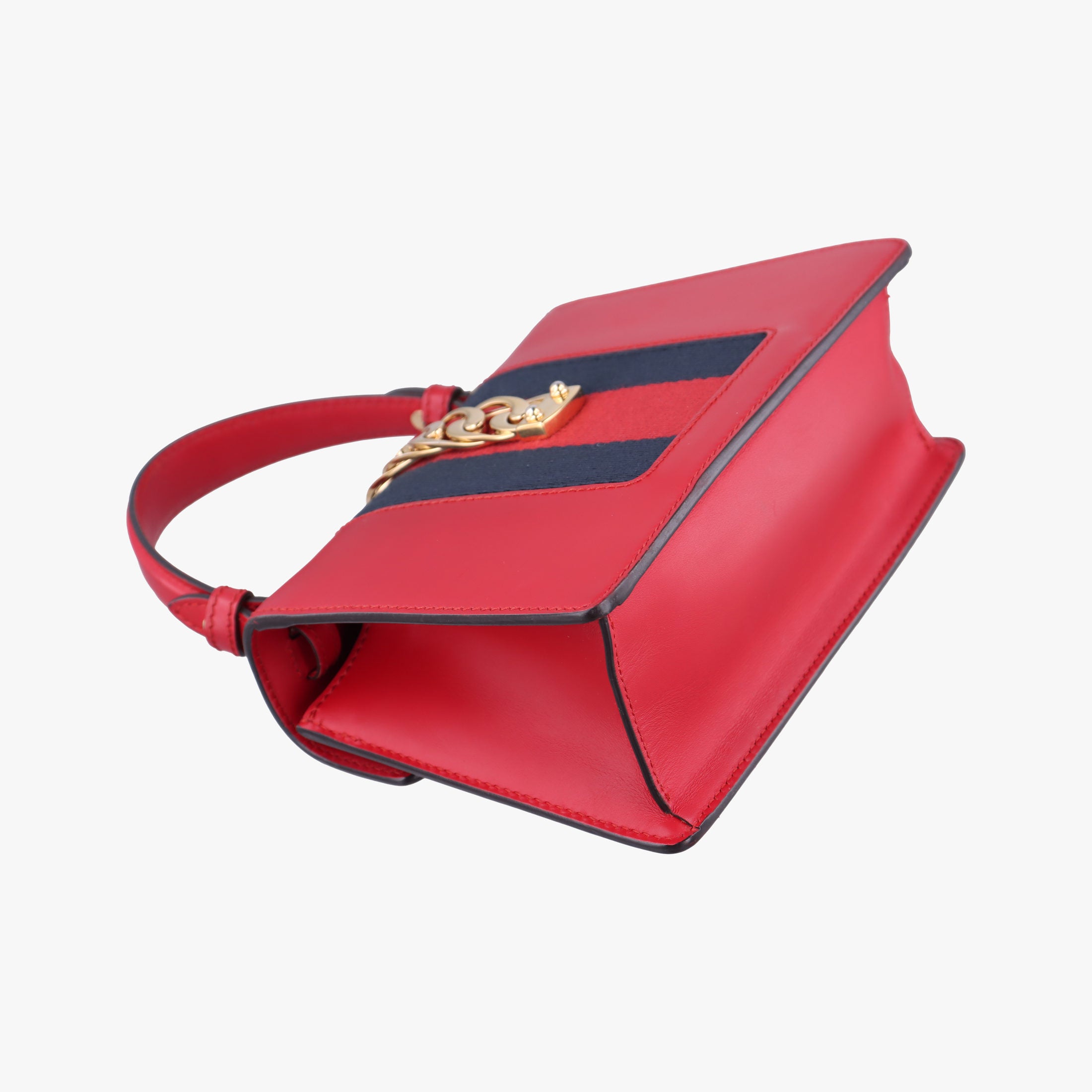 Secondhand Gucci Sylvie Red Leather 470270 shoulderbag | stylenewstar