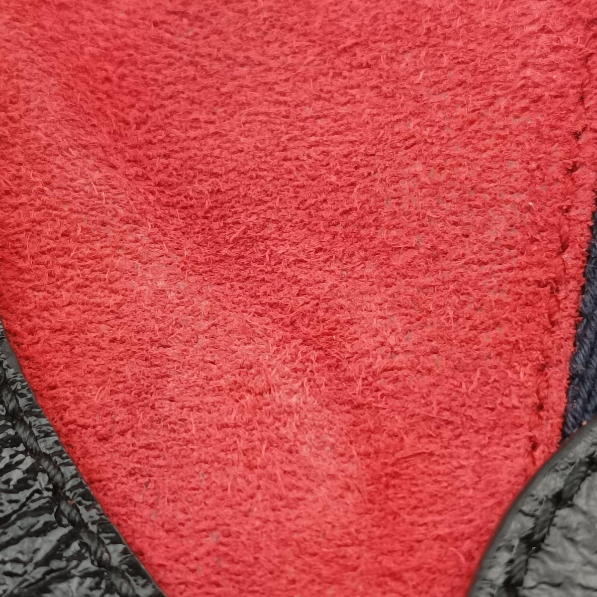 Secondhand Gucci Ophidia Red×black Suede×Patent 550618 shoulderbag | stylenewstar