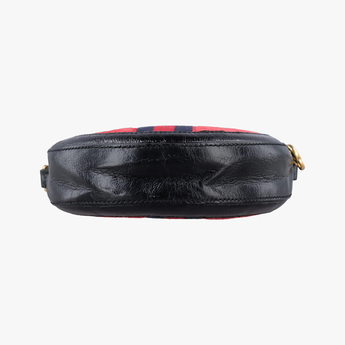 Secondhand Gucci Ophidia Red×black Suede×Patent 550618 shoulderbag | stylenewstar