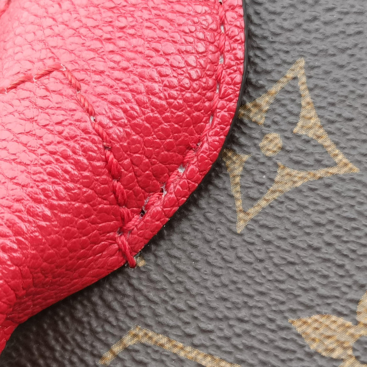 Pre-owned Louis Vuitton FLANDRIN Brown×CERISE Monogram Canvas×calf leather M41596 handbag | stylenewstar