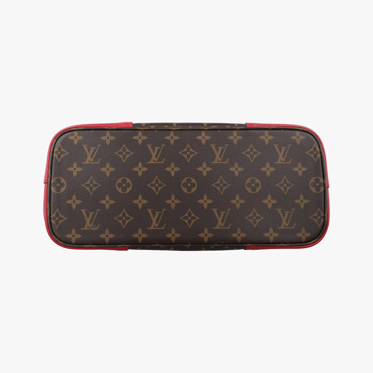 Pre-owned Louis Vuitton FLANDRIN Brown×CERISE Monogram Canvas×calf leather M41596 handbag | stylenewstar