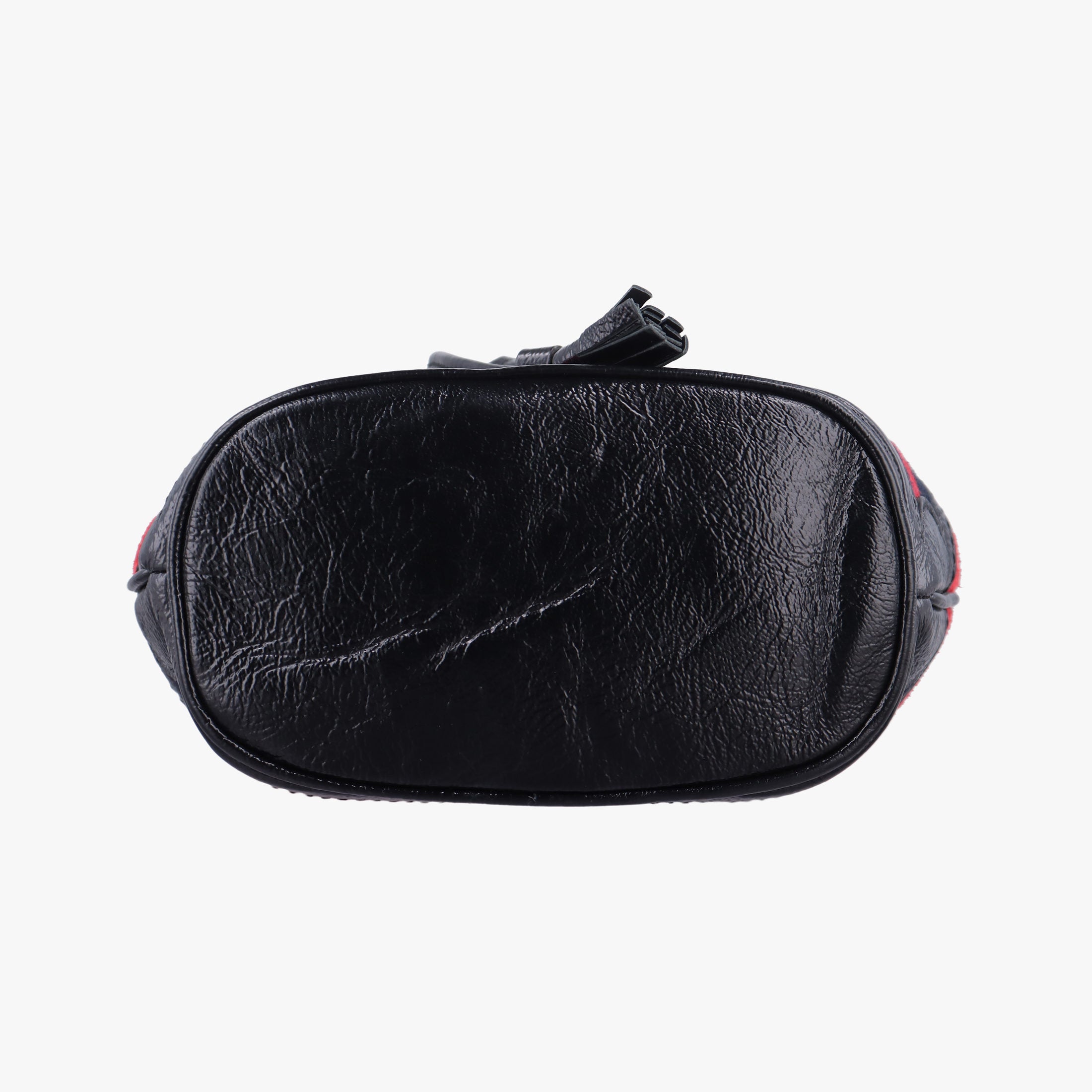 Vintage Gucci Ophidia Red×black Suede×Patent 550620 shoulderbag | stylenewstar