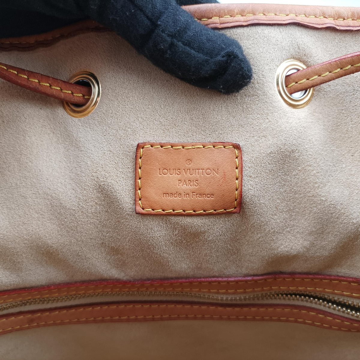 Pre-owned Louis Vuitton Neo Brown×Beige Monogram Canvas M40372 shoulderbag | stylenewstar