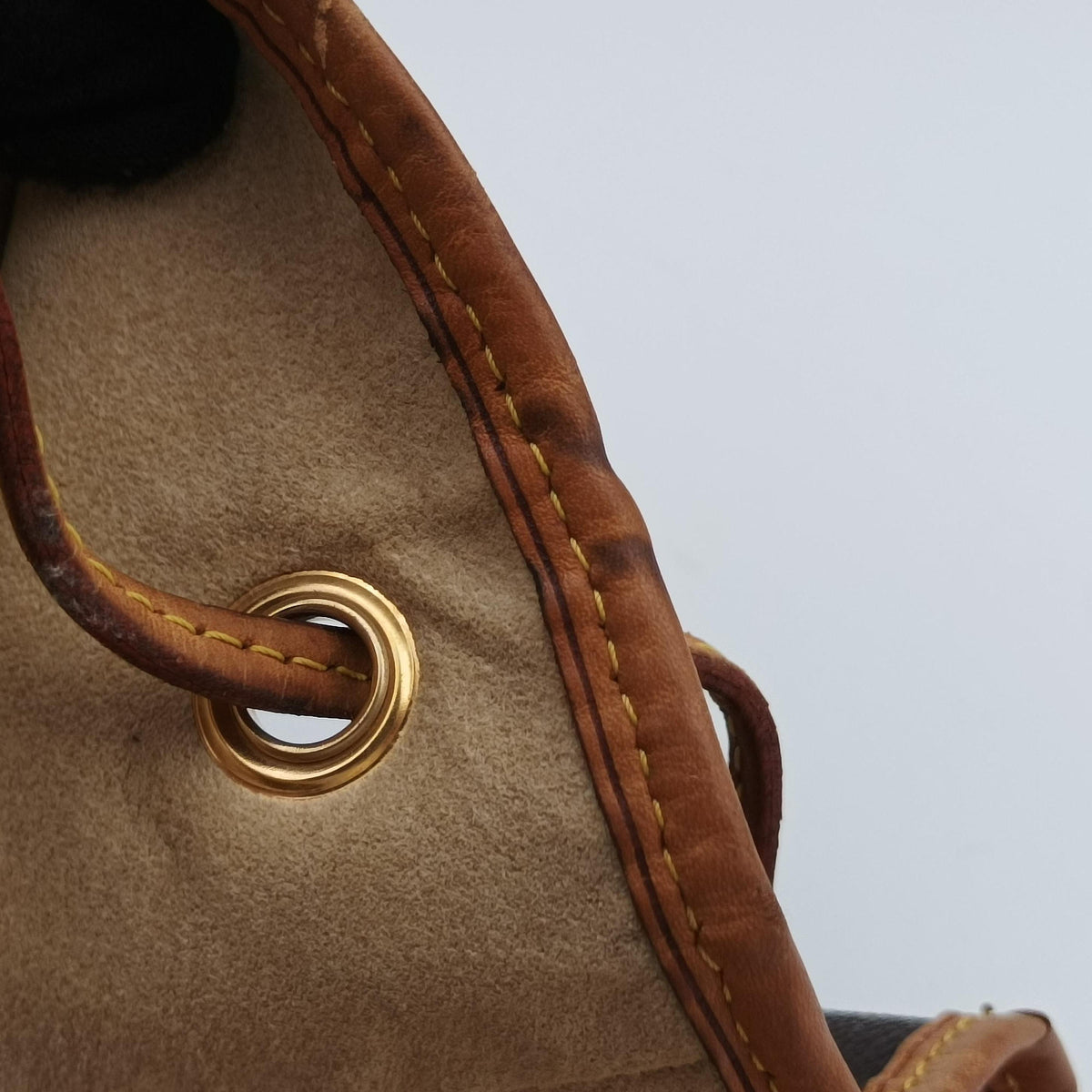 Pre-owned Louis Vuitton Neo Brown×Beige Monogram Canvas M40372 shoulderbag | stylenewstar