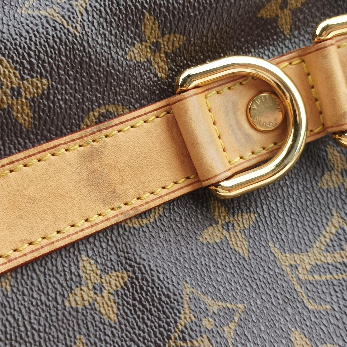 Pre-owned Louis Vuitton Neo Brown×Beige Monogram Canvas M40372 shoulderbag | stylenewstar