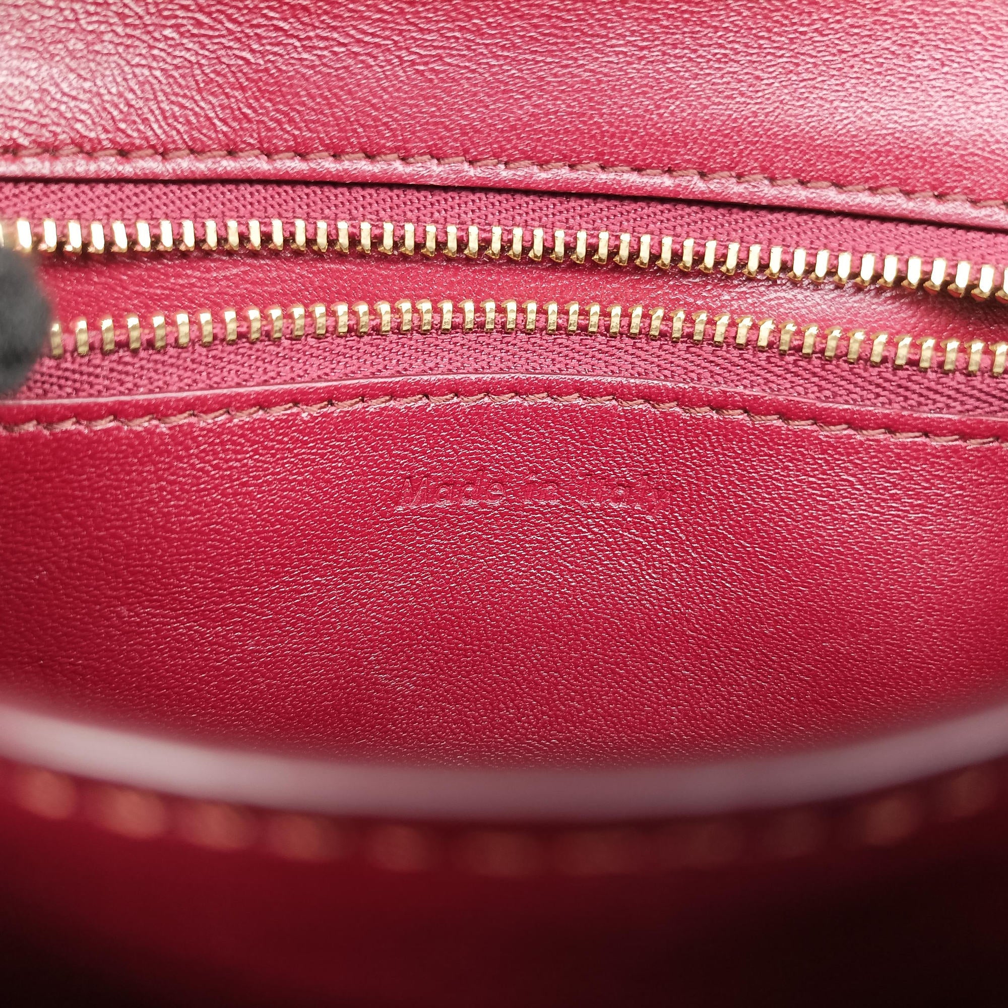 Pre-owned Celine CLASSIC Burgundy Leather  shoulderbag | stylenewstar