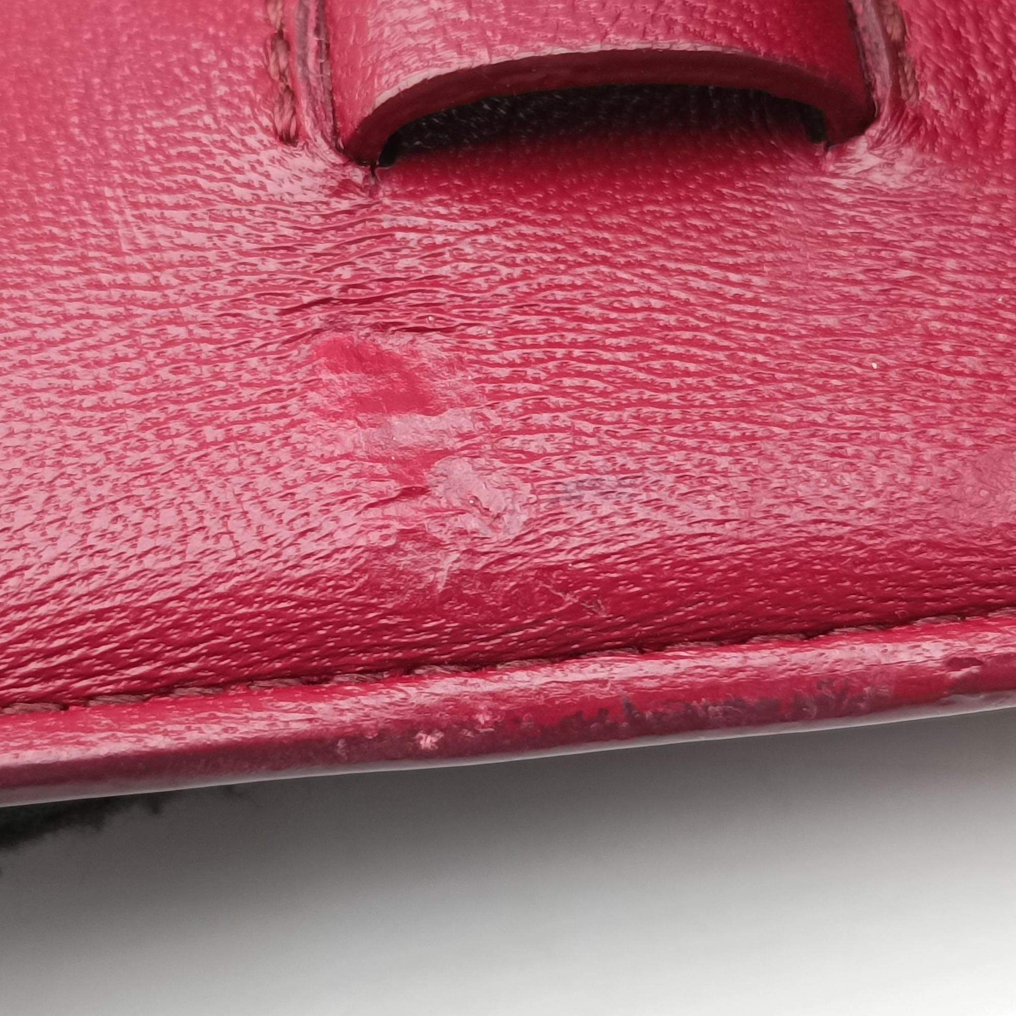 Pre-owned Celine CLASSIC Burgundy Leather  shoulderbag | stylenewstar