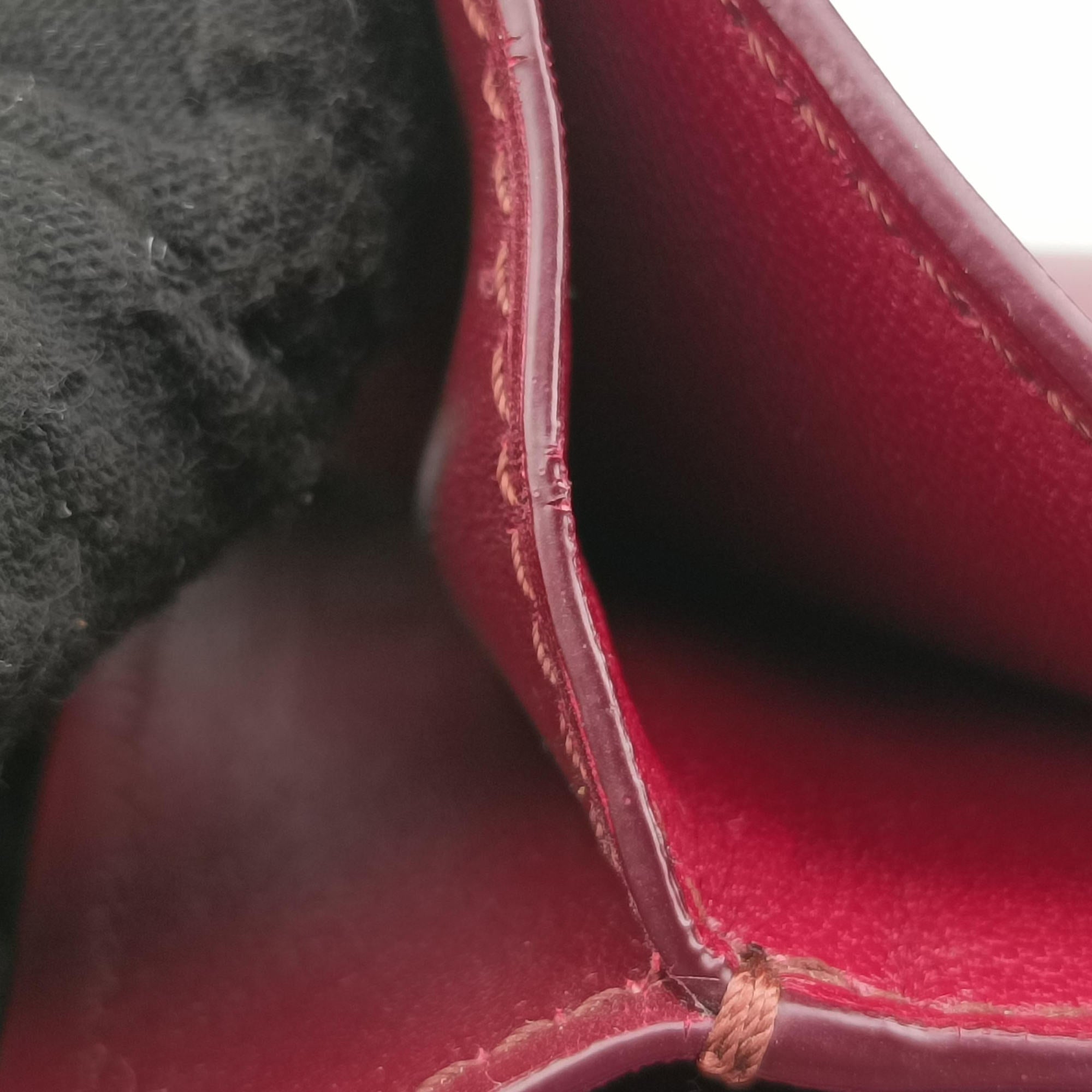 Pre-owned Celine CLASSIC Burgundy Leather  shoulderbag | stylenewstar