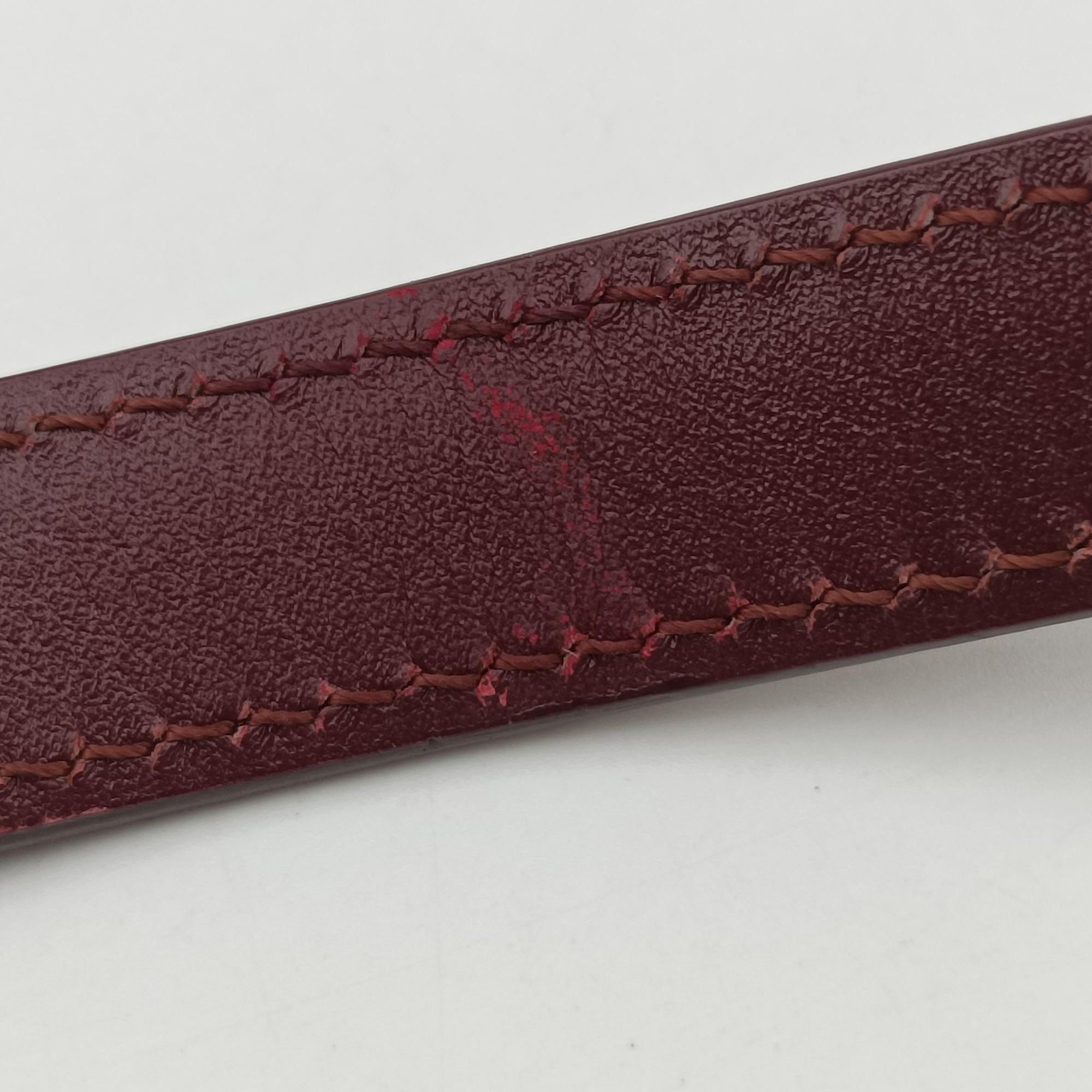 Pre-owned Celine CLASSIC Burgundy Leather  shoulderbag | stylenewstar