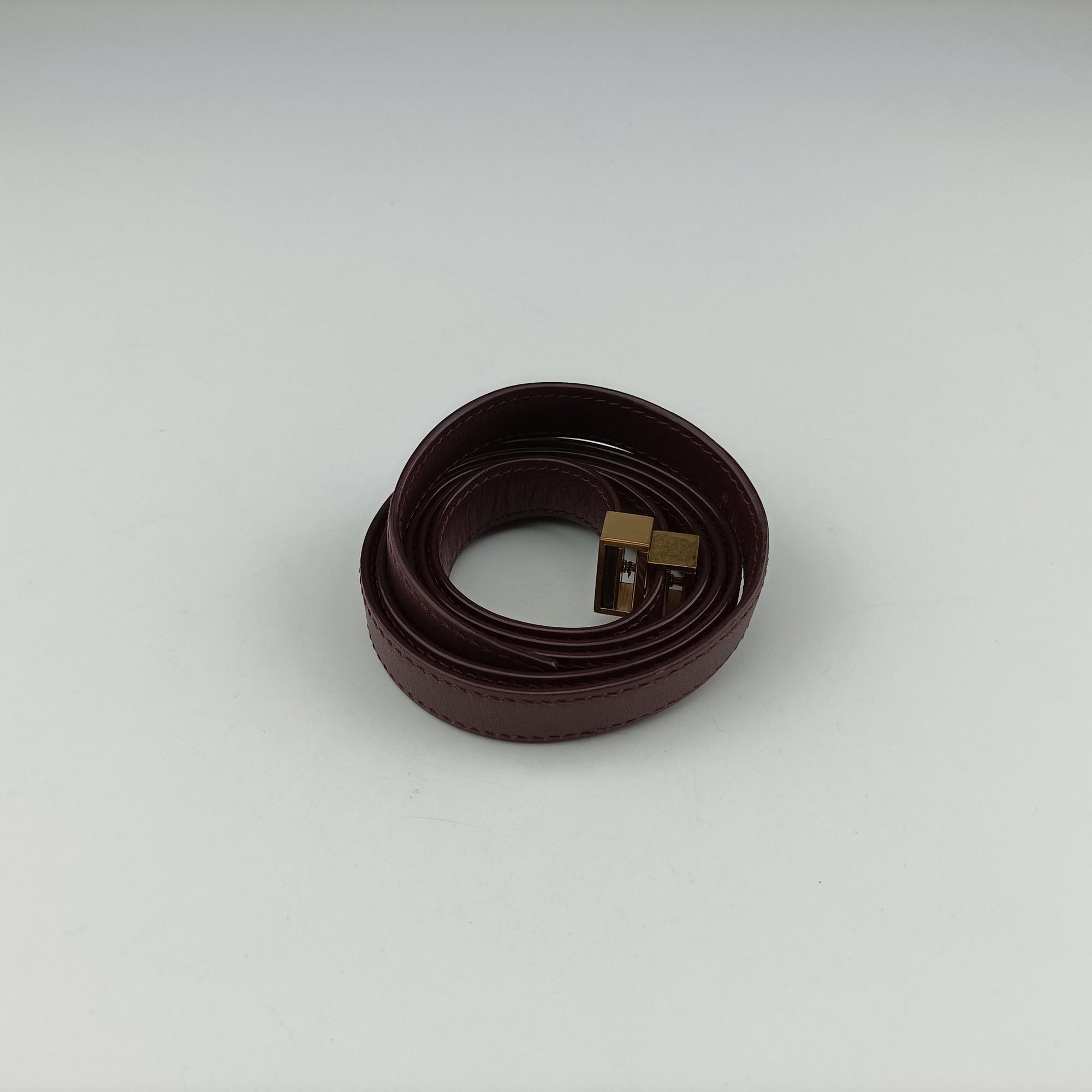 Pre-owned Celine CLASSIC Burgundy Leather  shoulderbag | stylenewstar