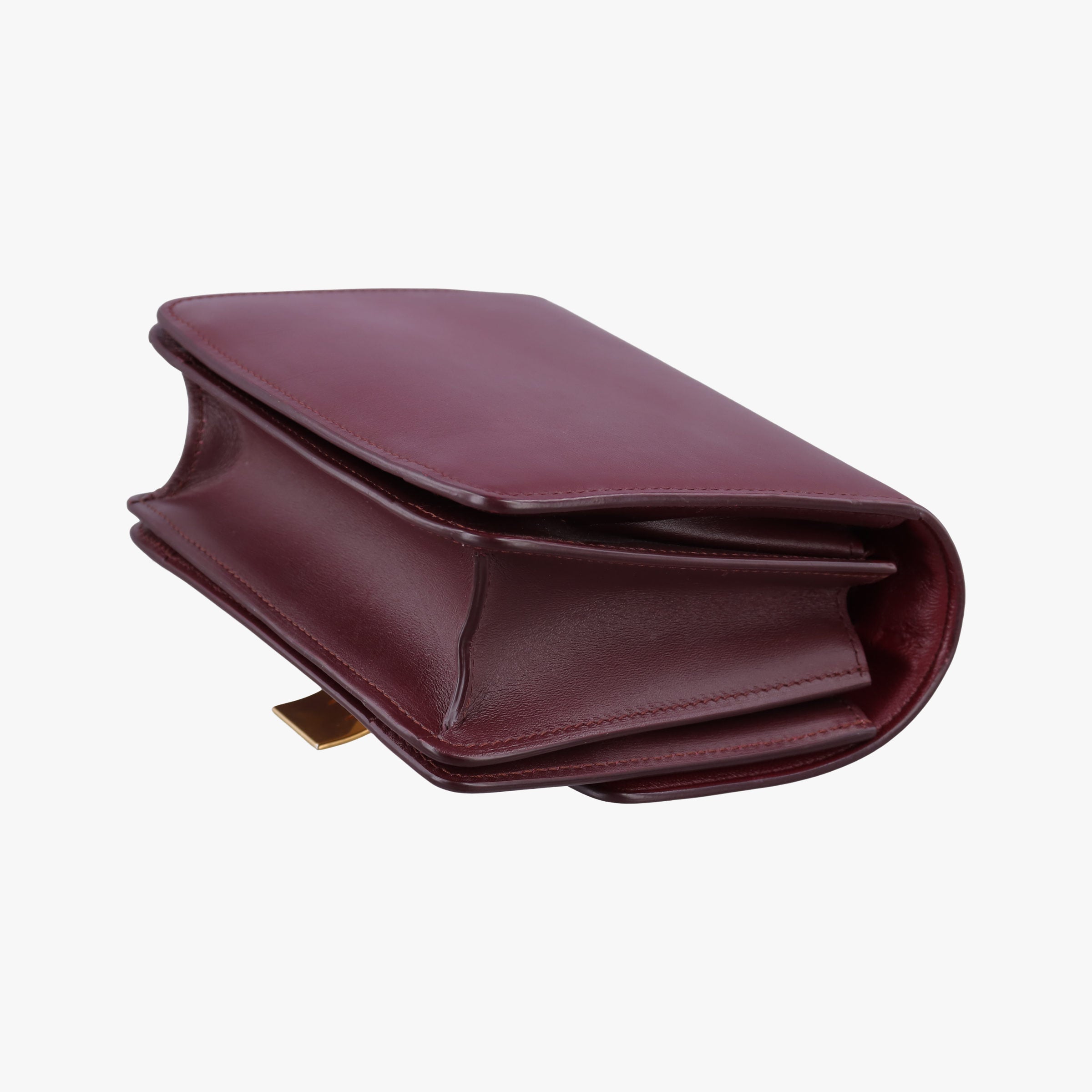 Pre-owned Celine CLASSIC Burgundy Leather  shoulderbag | stylenewstar