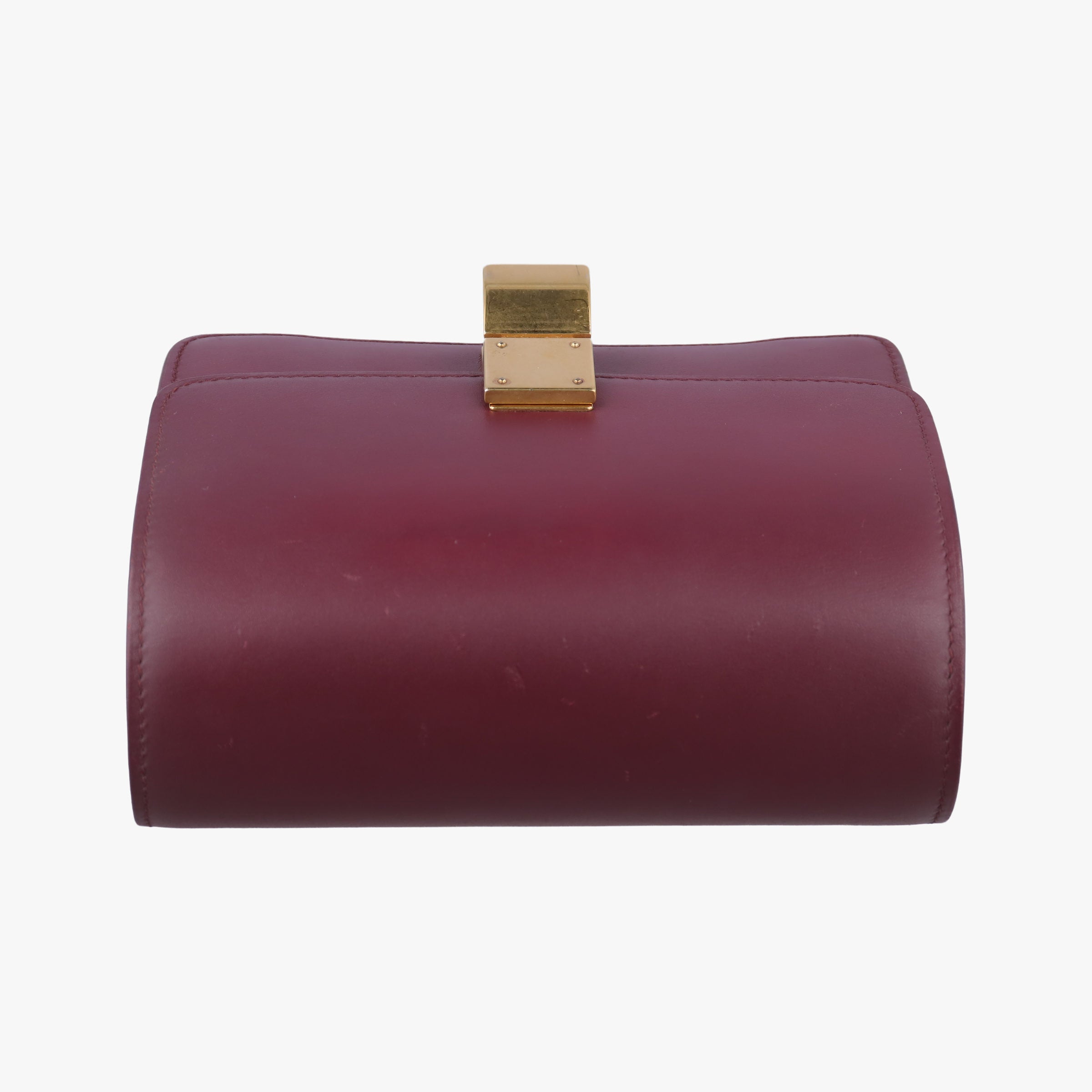 Pre-owned Celine CLASSIC Burgundy Leather  shoulderbag | stylenewstar