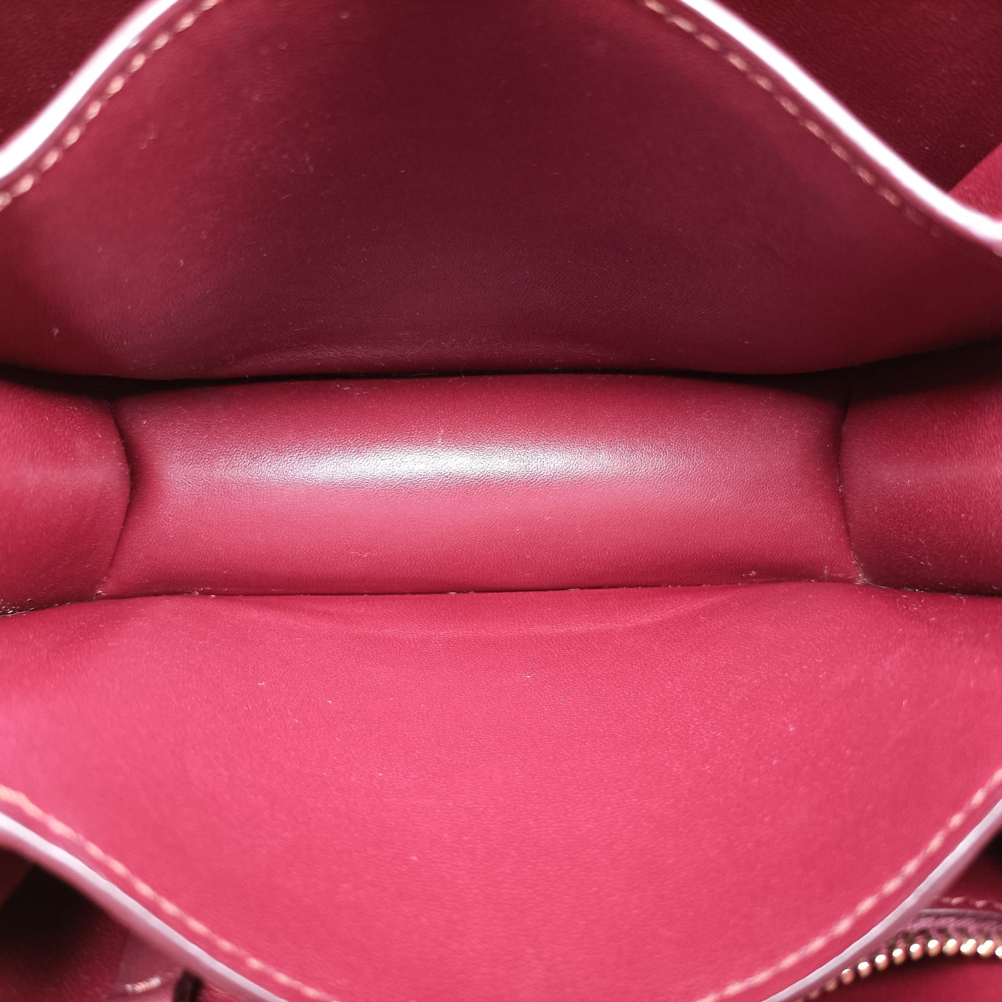Pre-owned Celine CLASSIC Burgundy Leather  shoulderbag | stylenewstar