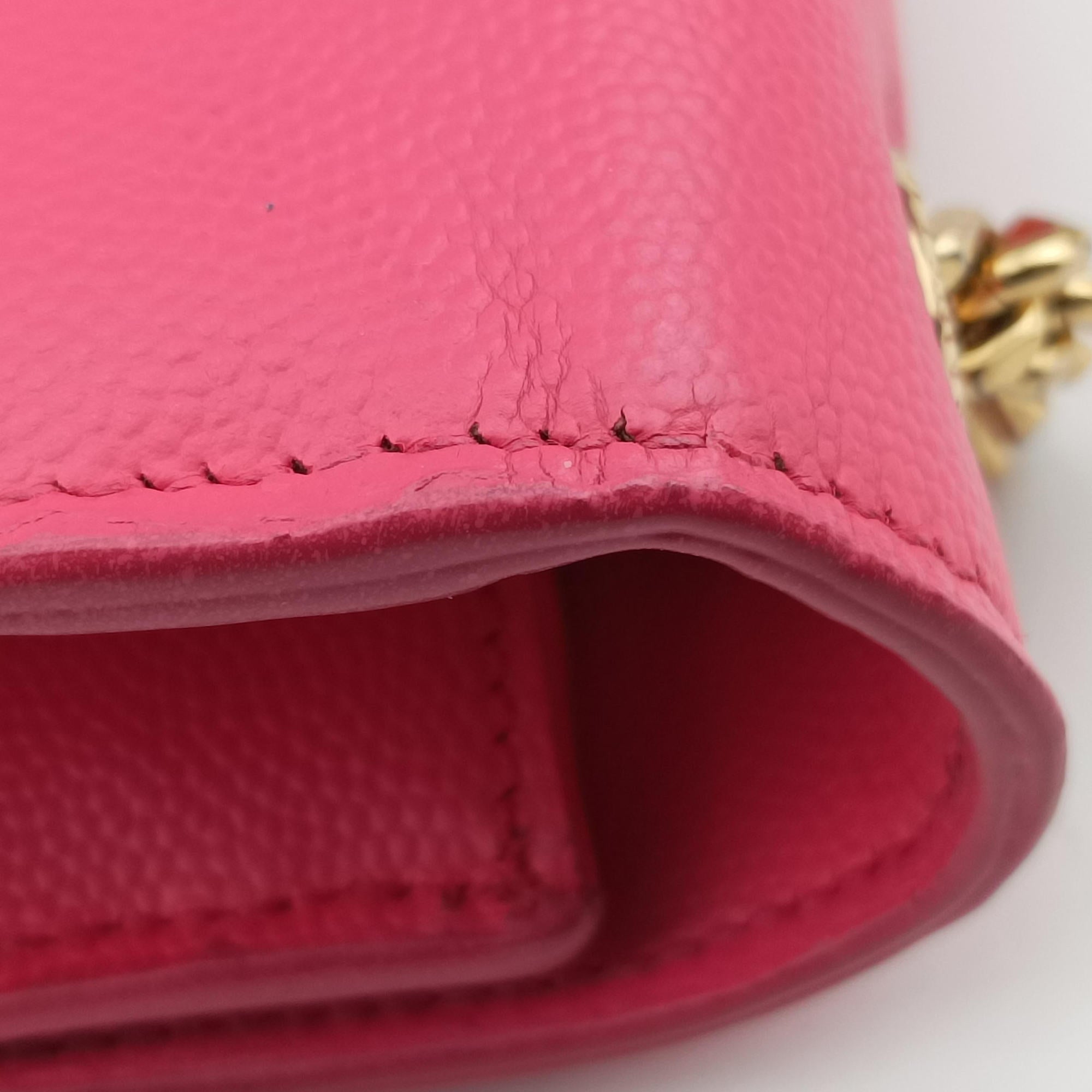 Vintage Yves Saint Laurent KATE Pink Leather 364021 shoulderbag | stylenewstar
