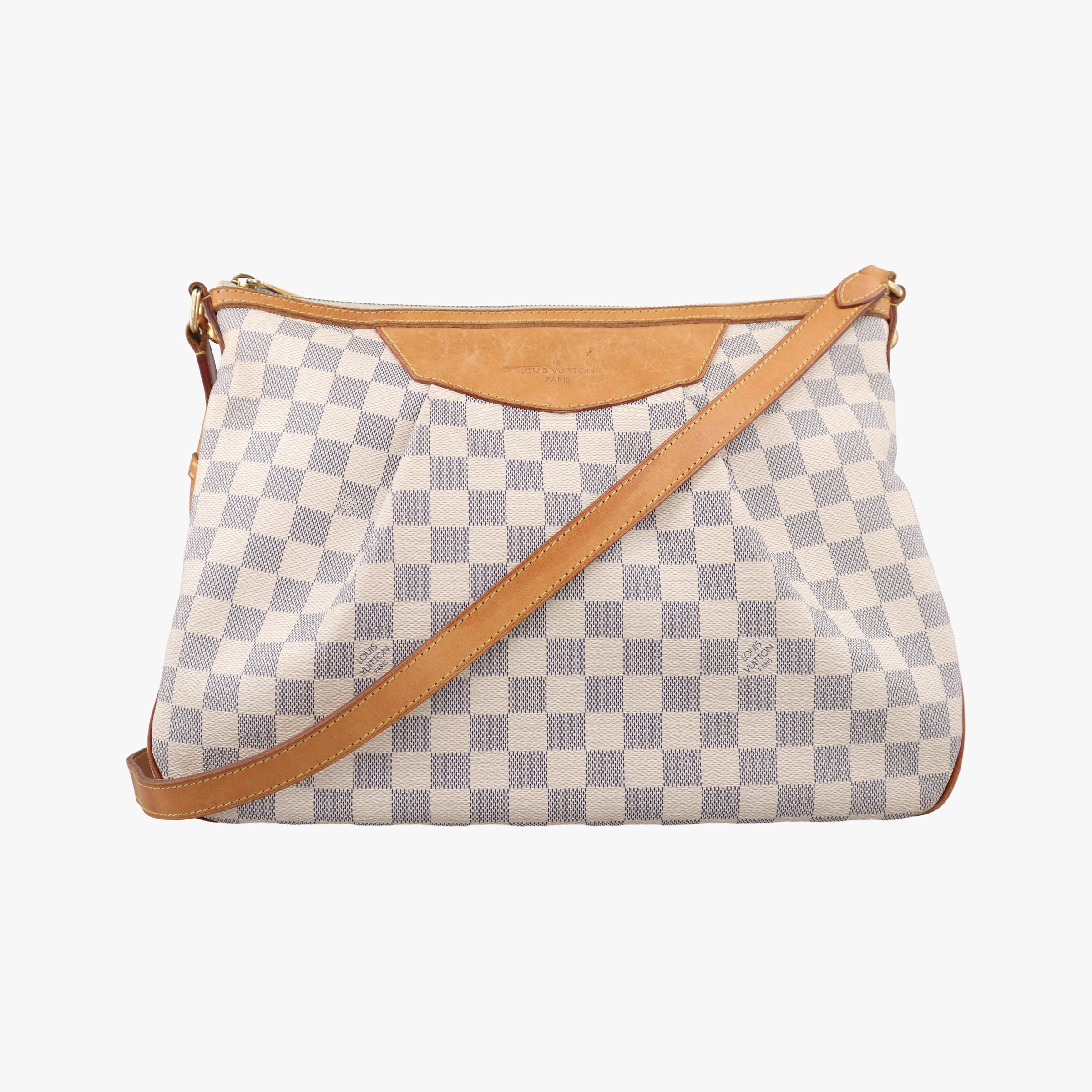 Pre-owned Louis Vuitton SIRACUSA PM Azur Damier Canvas N41113 shoulderbag | stylenewstar
