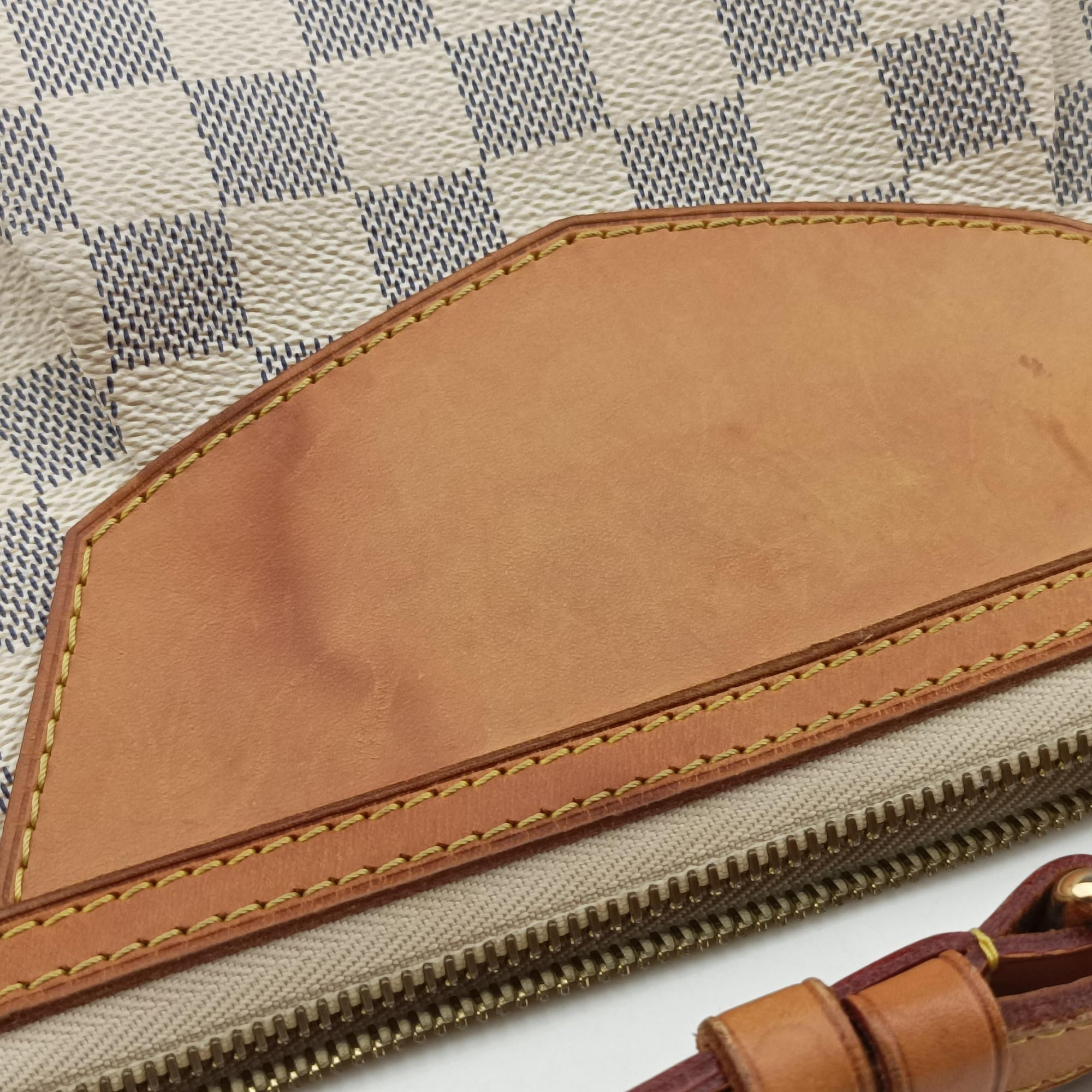 Pre-owned Louis Vuitton SIRACUSA PM Azur Damier Canvas N41113 shoulderbag | stylenewstar