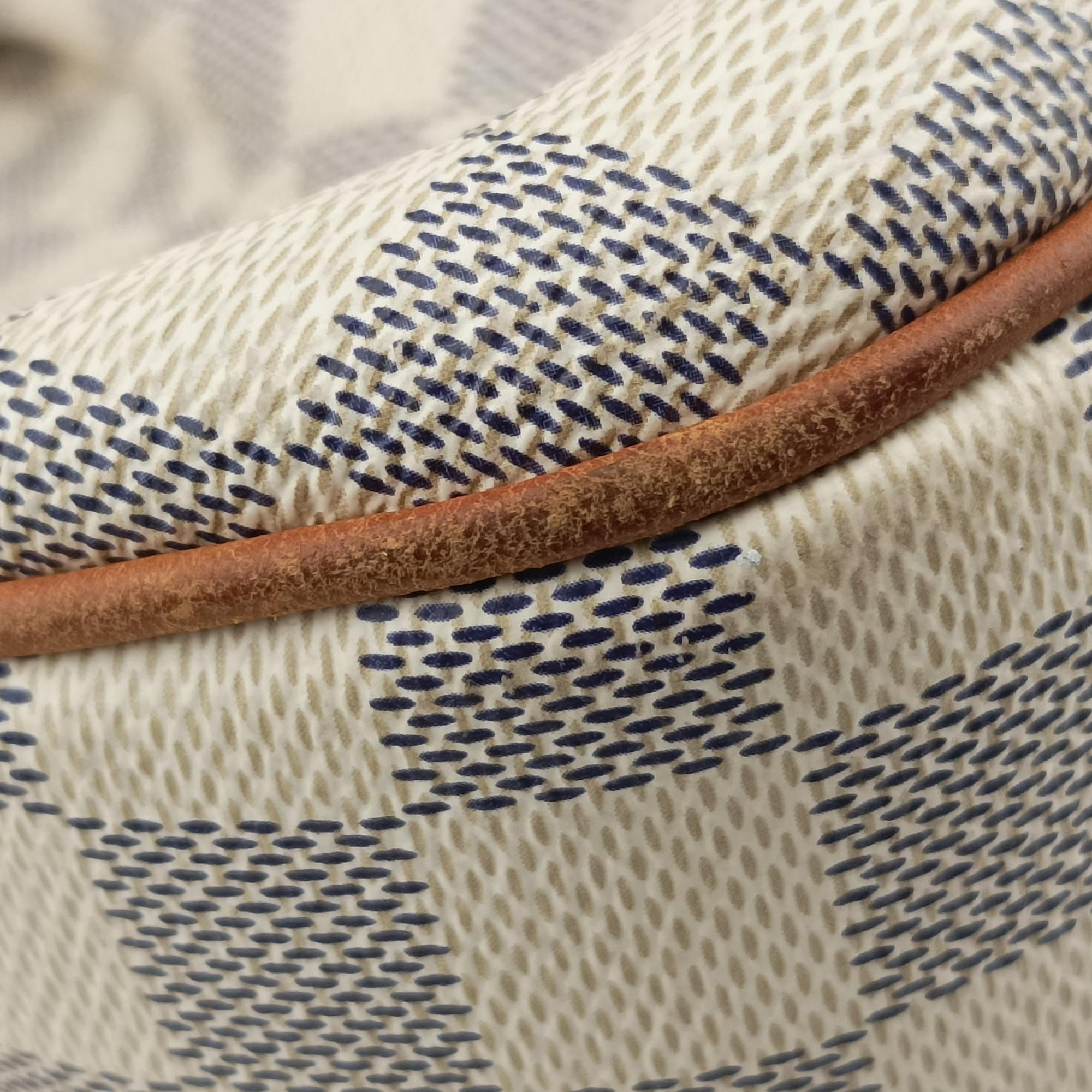 Pre-owned Louis Vuitton SIRACUSA PM Azur Damier Canvas N41113 shoulderbag | stylenewstar