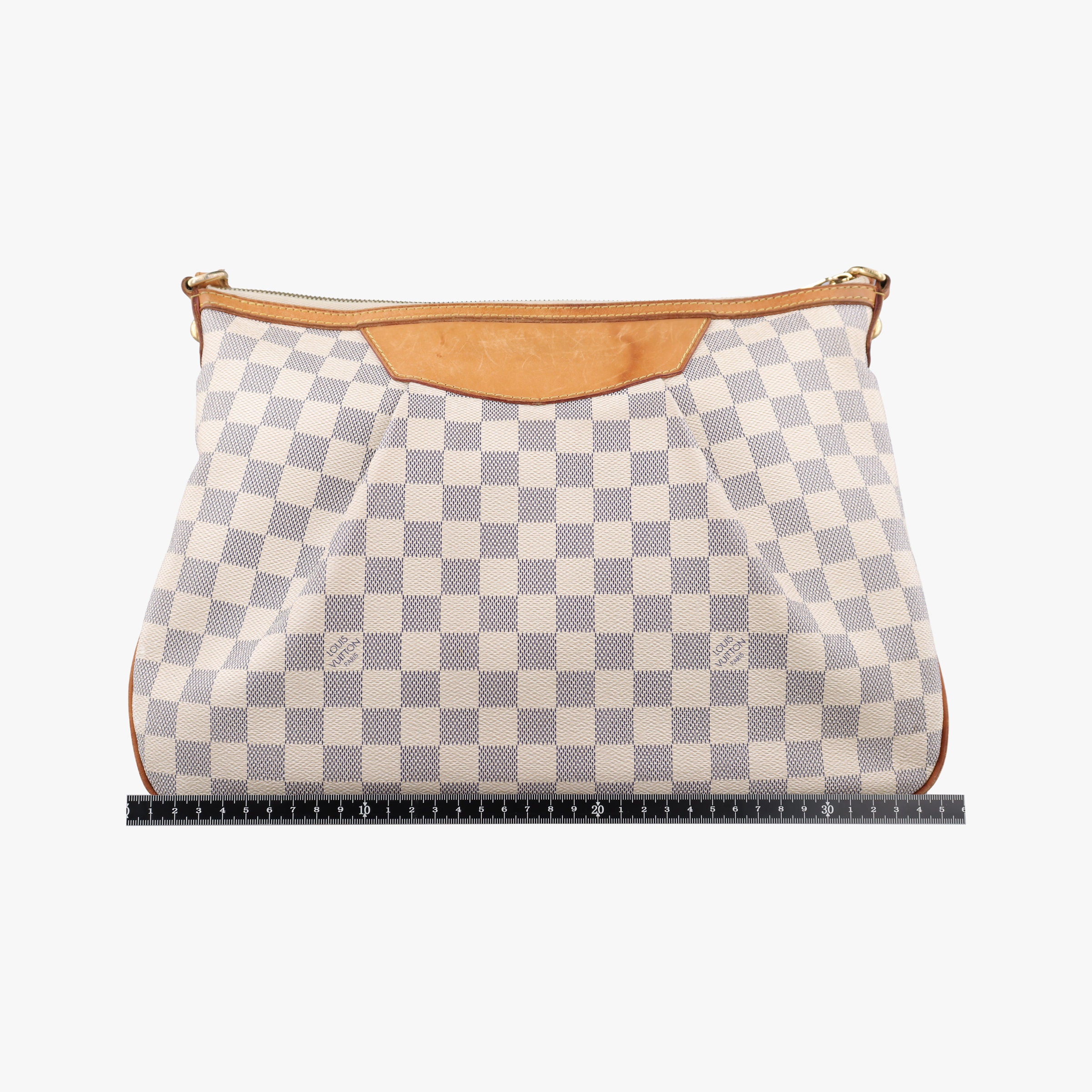 Pre-owned Louis Vuitton SIRACUSA PM Azur Damier Canvas N41113 shoulderbag | stylenewstar
