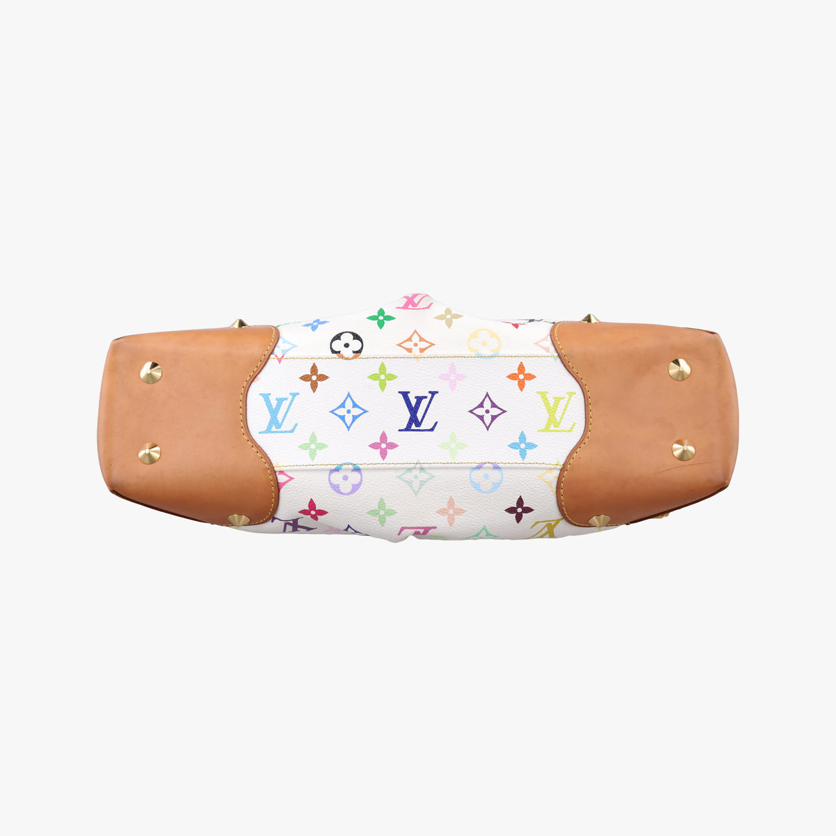 Vintage Louis Vuitton JUDY MM white Monogram Multicolor M40255 shoulderbag | stylenewstar