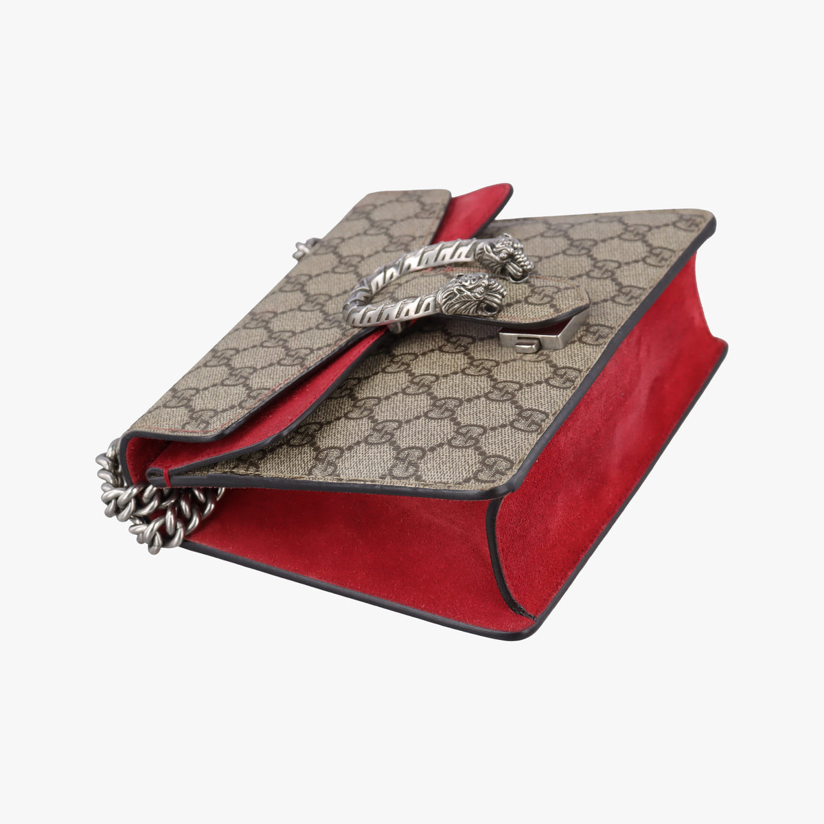 Vintage Gucci Dionysus beige×red PVC coated canvas × suede 421970 shoulderbag | stylenewstar