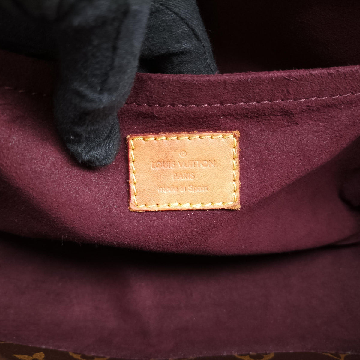 Secondhand Louis Vuitton MONTAIGNE MM Brown Monogram Canvas M41056 shoulderbag | stylenewstar