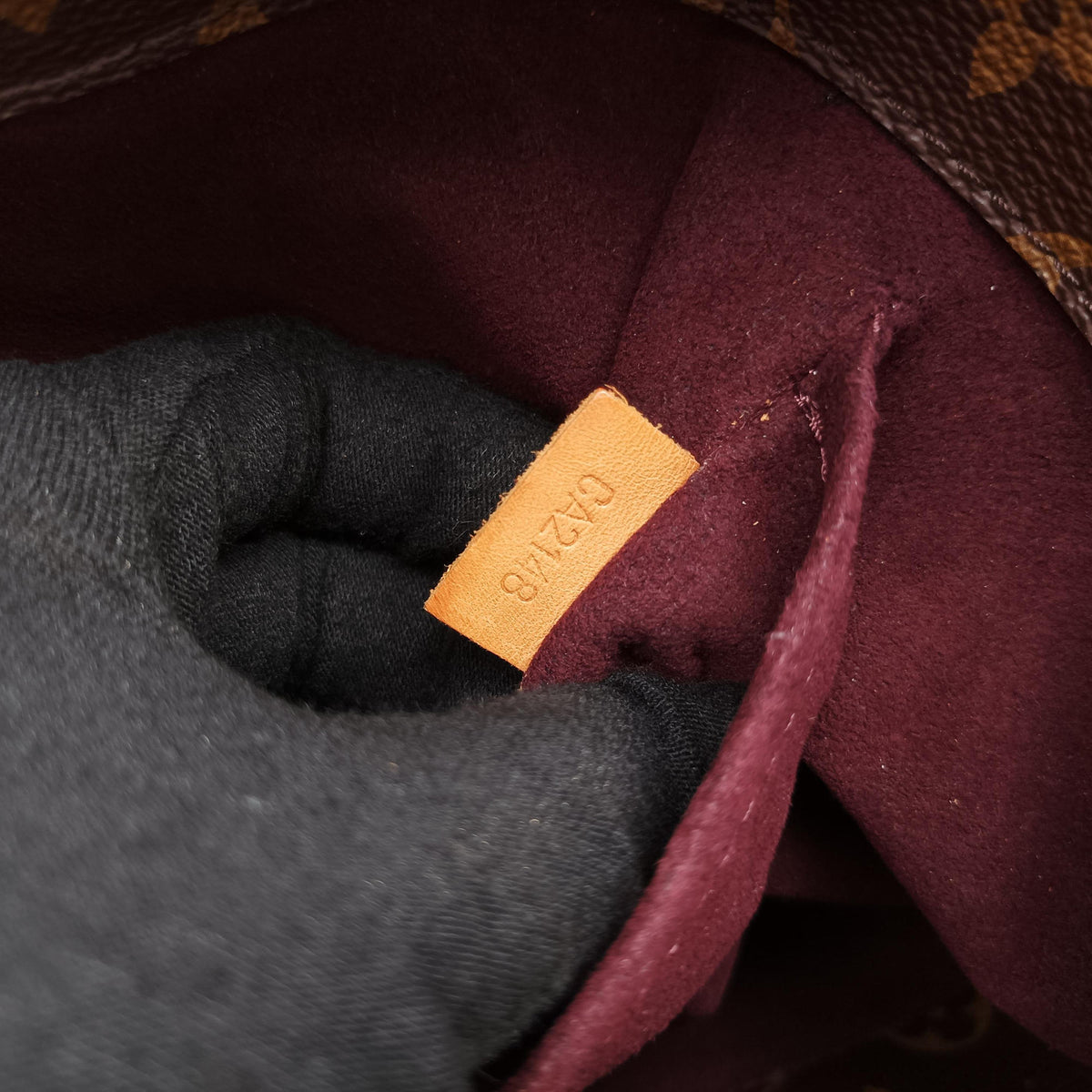 Secondhand Louis Vuitton MONTAIGNE MM Brown Monogram Canvas M41056 shoulderbag | stylenewstar
