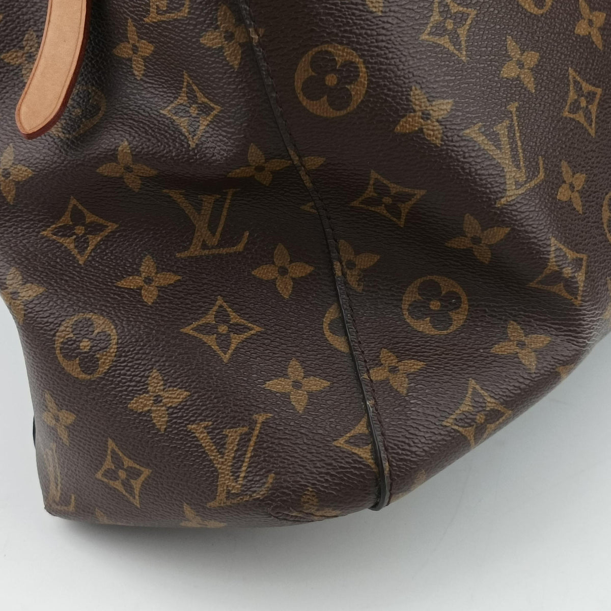 Secondhand Louis Vuitton MONTAIGNE MM Brown Monogram Canvas M41056 shoulderbag | stylenewstar