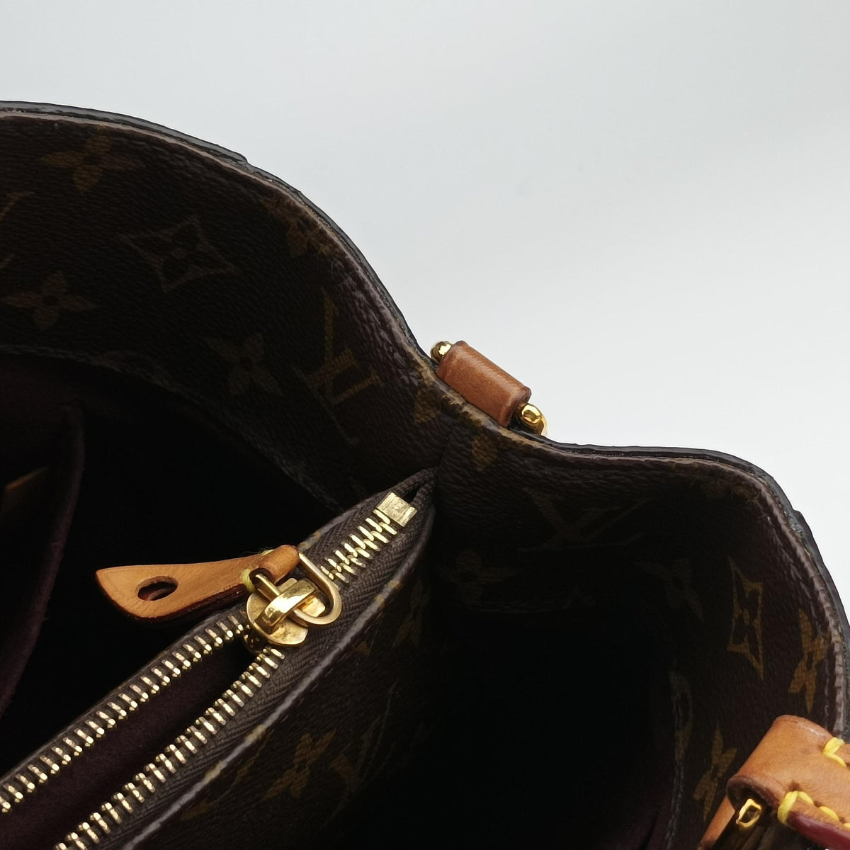 Secondhand Louis Vuitton MONTAIGNE MM Brown Monogram Canvas M41056 shoulderbag | stylenewstar