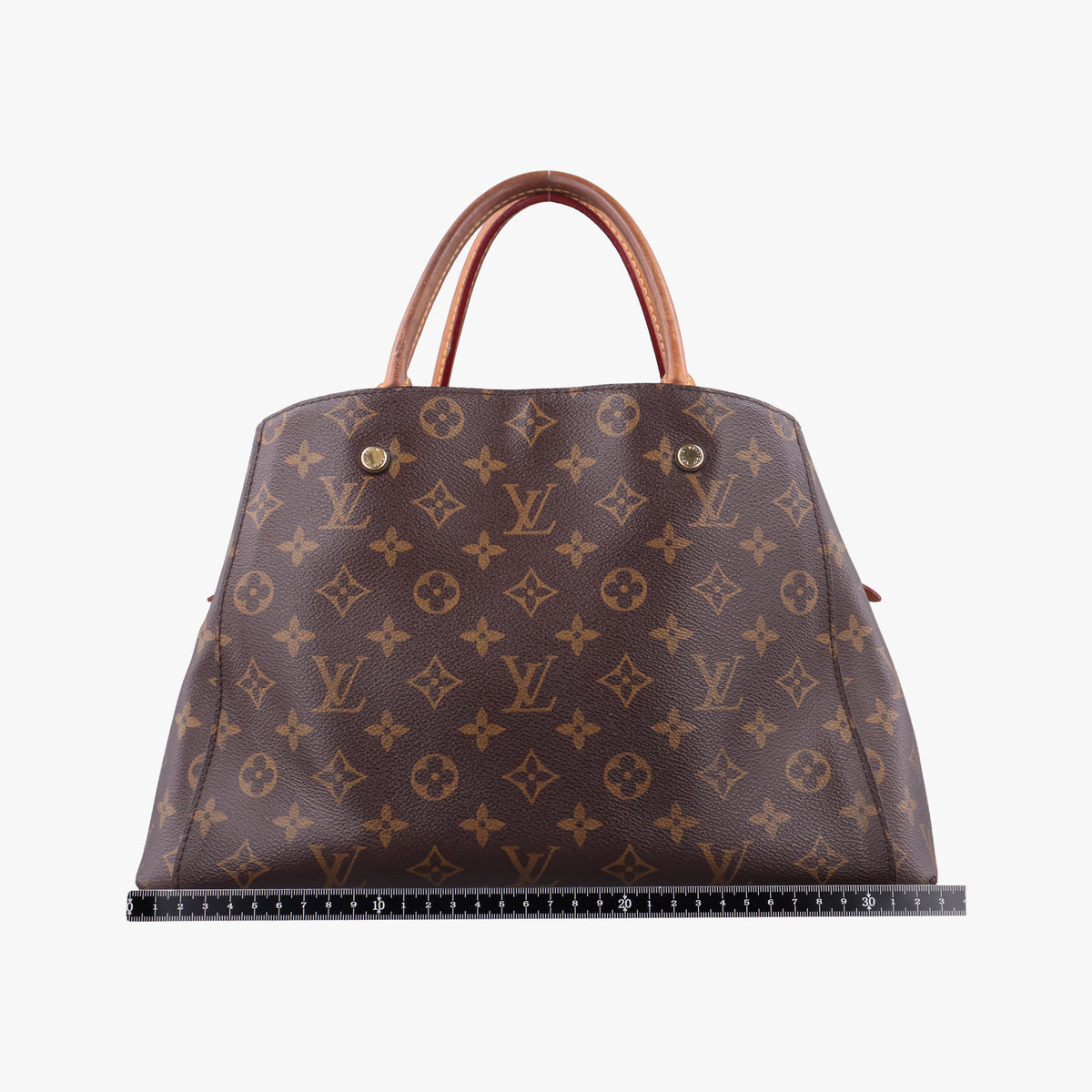 Secondhand Louis Vuitton MONTAIGNE MM Brown Monogram Canvas M41056 shoulderbag | stylenewstar