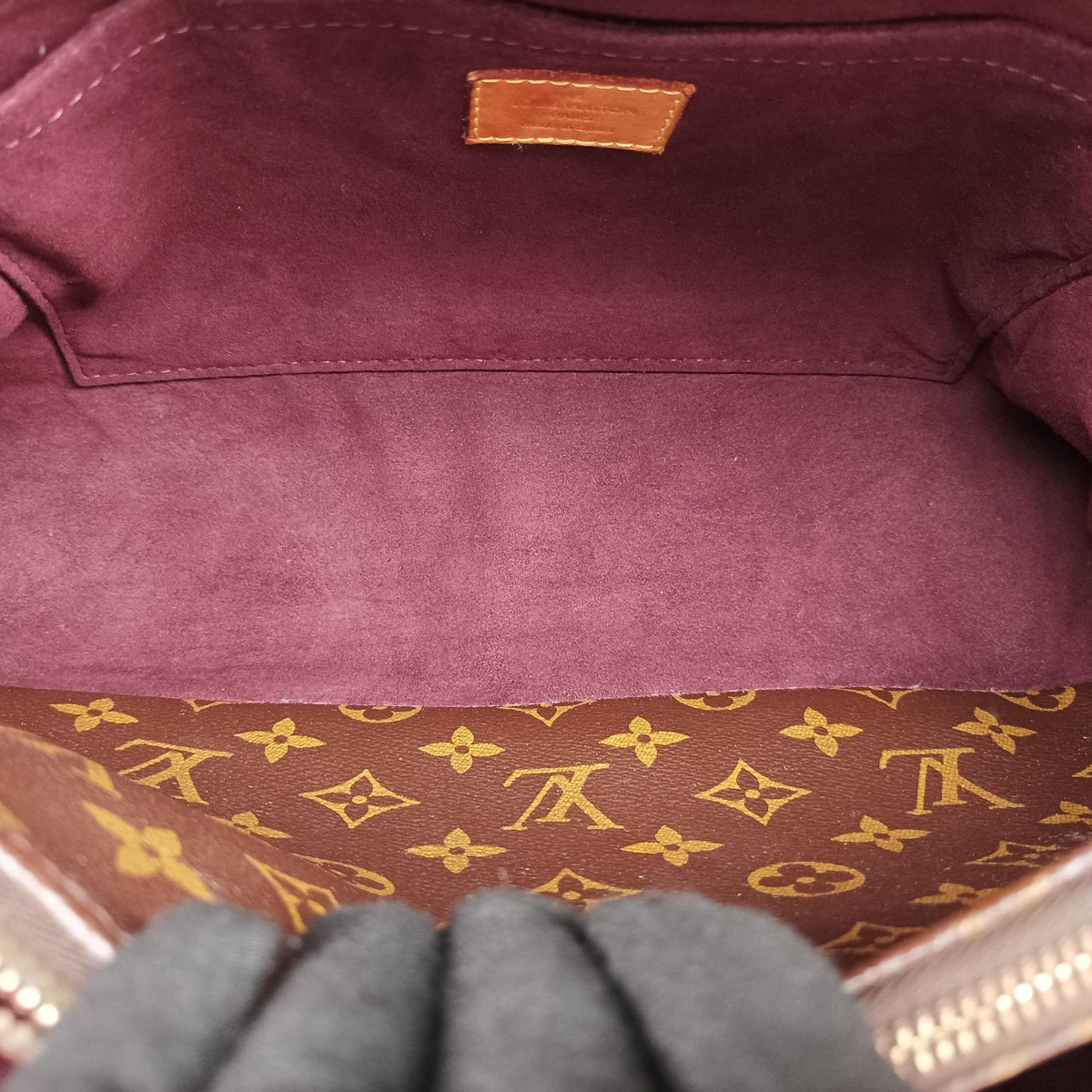 Secondhand Louis Vuitton MONTAIGNE MM Brown Monogram Canvas M41056 shoulderbag | stylenewstar