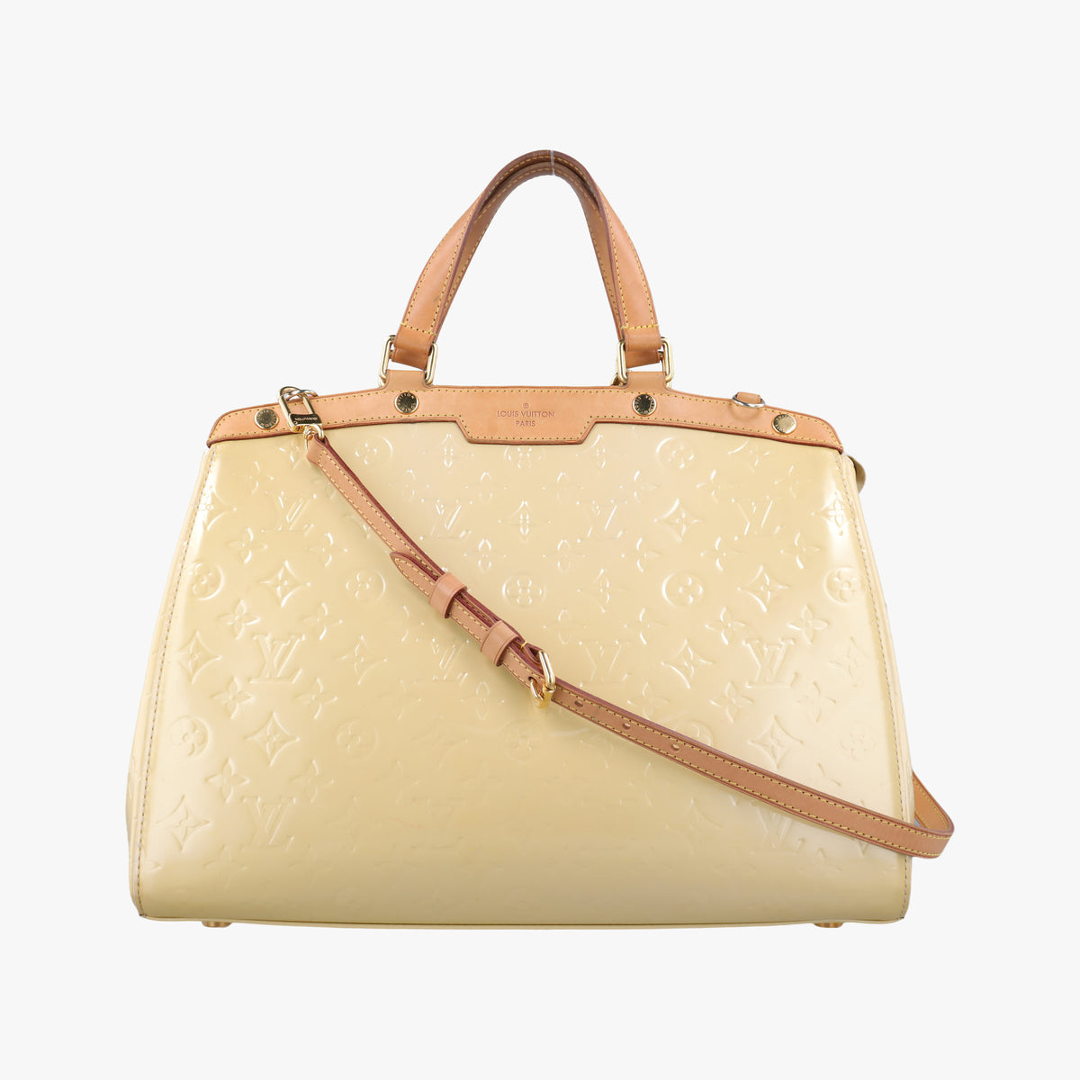 Pre-owned Louis Vuitton Brea MM Broncorail Vernis M91456 shoulderbag | stylenewstar