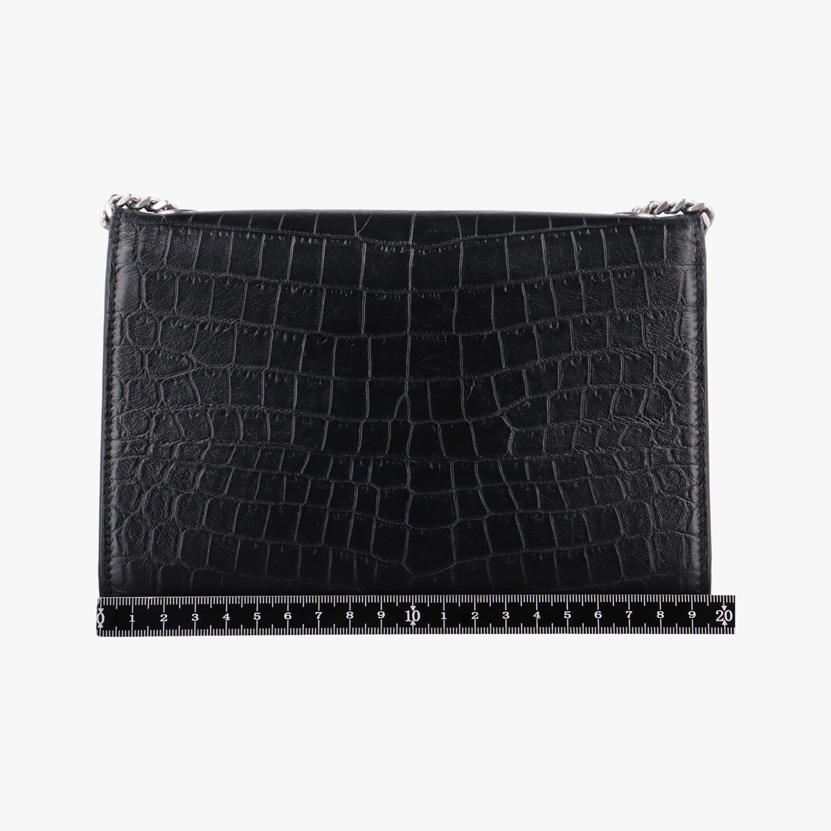 Pre-owned Yves Saint Laurent KATE Black Leather 474366 shoulderbag | stylenewstar