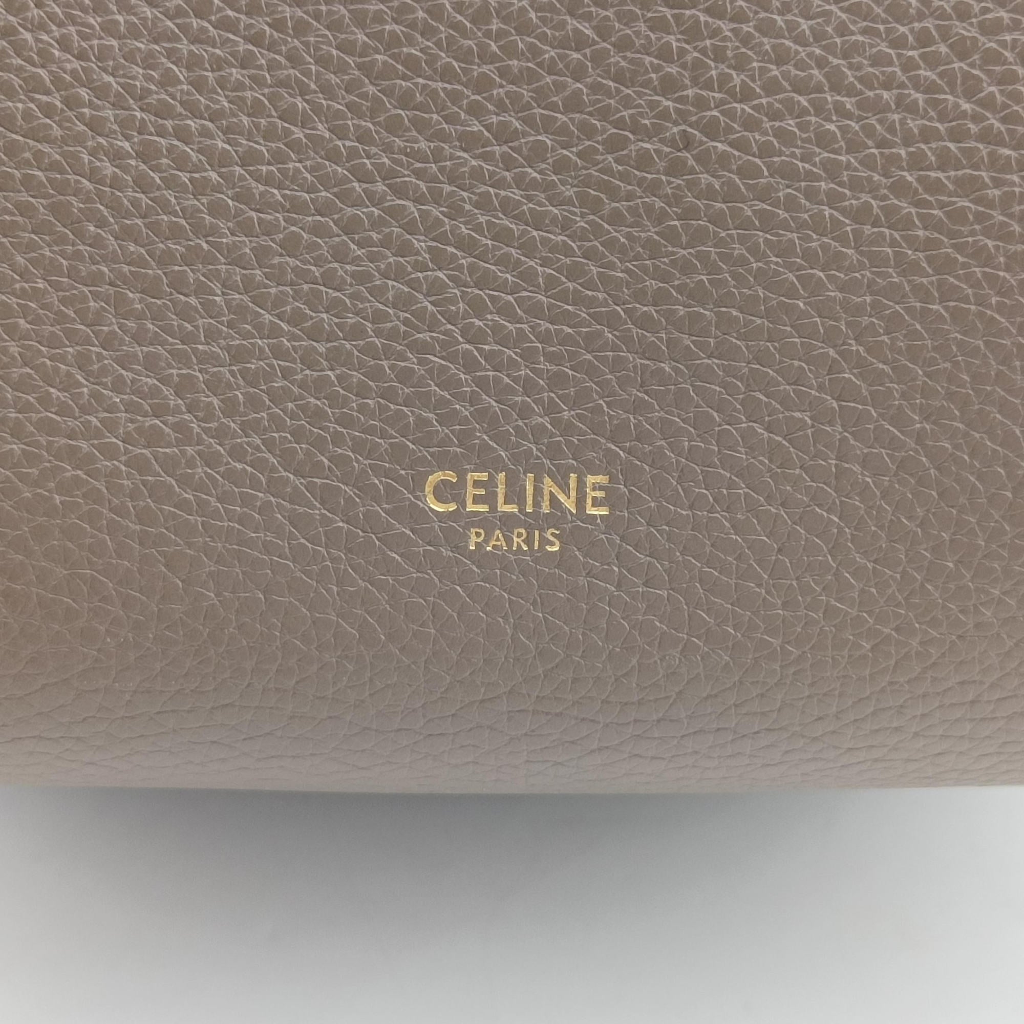 Secondhand Celine Sangle Bucket Small Brown Leather  shoulderbag | stylenewstar