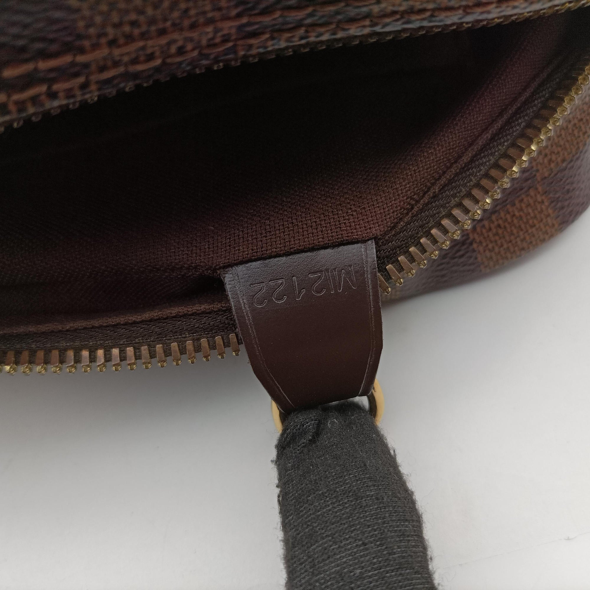 Pre-owned Louis Vuitton SHELTON MM EBENE Damier Canvas N41149 shoulderbag | stylenewstar