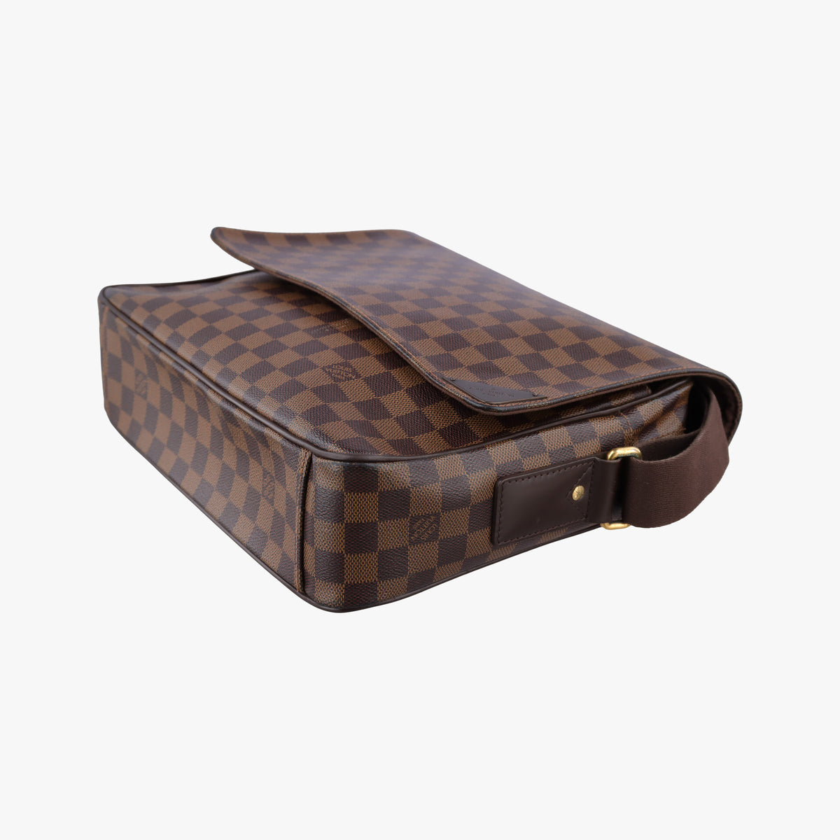 Pre-owned Louis Vuitton SHELTON MM EBENE Damier Canvas N41149 shoulderbag | stylenewstar