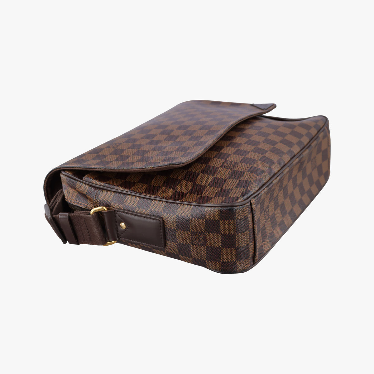 Pre-owned Louis Vuitton SHELTON MM EBENE Damier Canvas N41149 shoulderbag | stylenewstar
