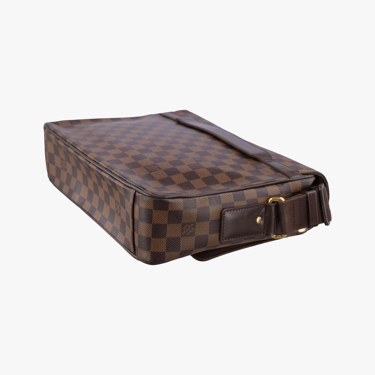 Pre-owned Louis Vuitton SHELTON MM EBENE Damier Canvas N41149 shoulderbag | stylenewstar